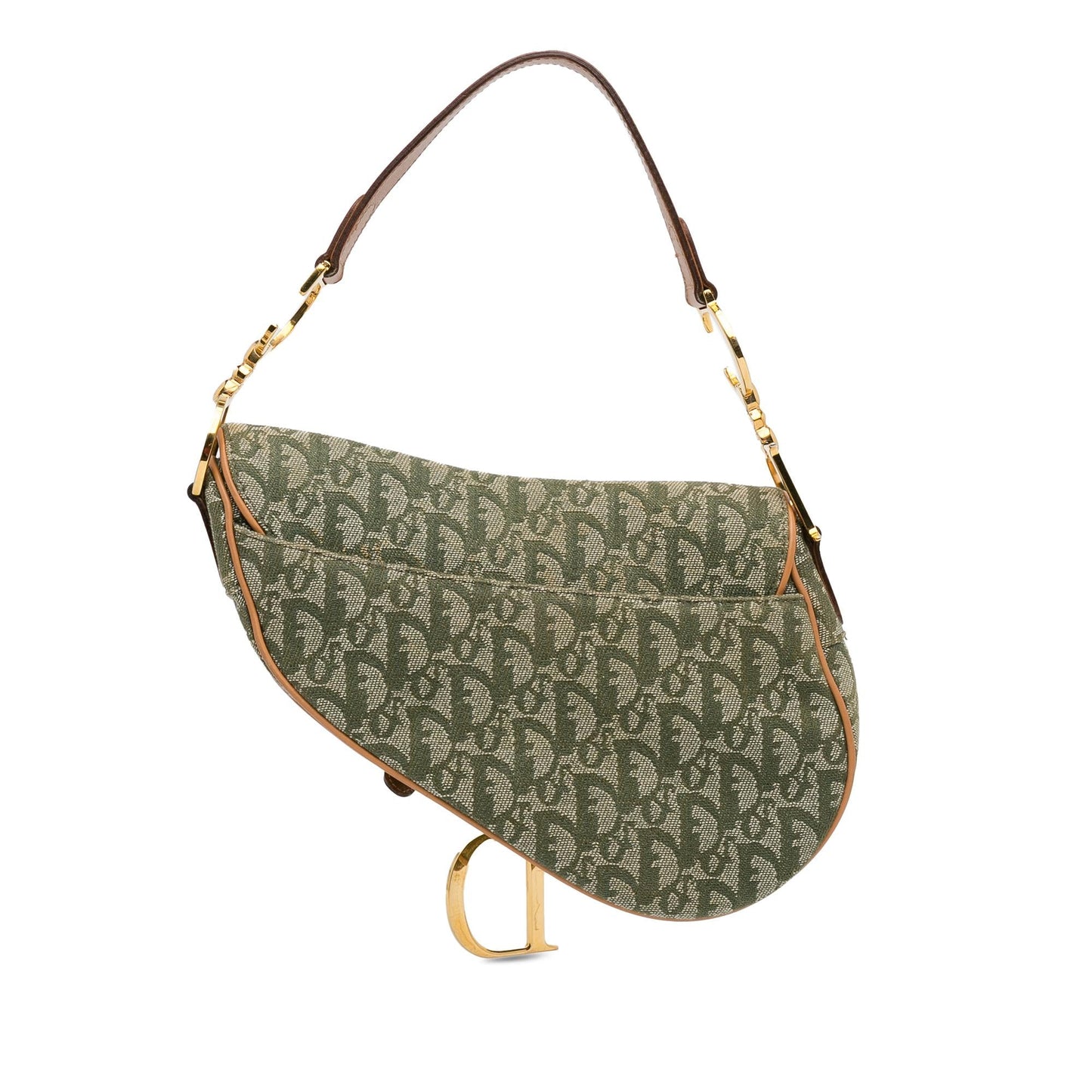 Dior Oblique Saddle Shg Dgyout Shoulder Bag Canvas