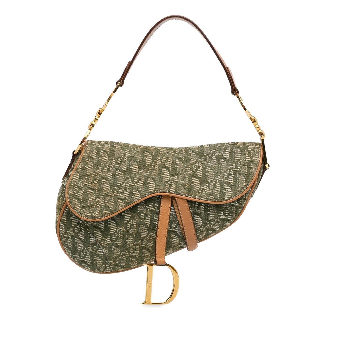 Dior Oblique Saddle Shg Dgyout Shoulder Bag Canvas