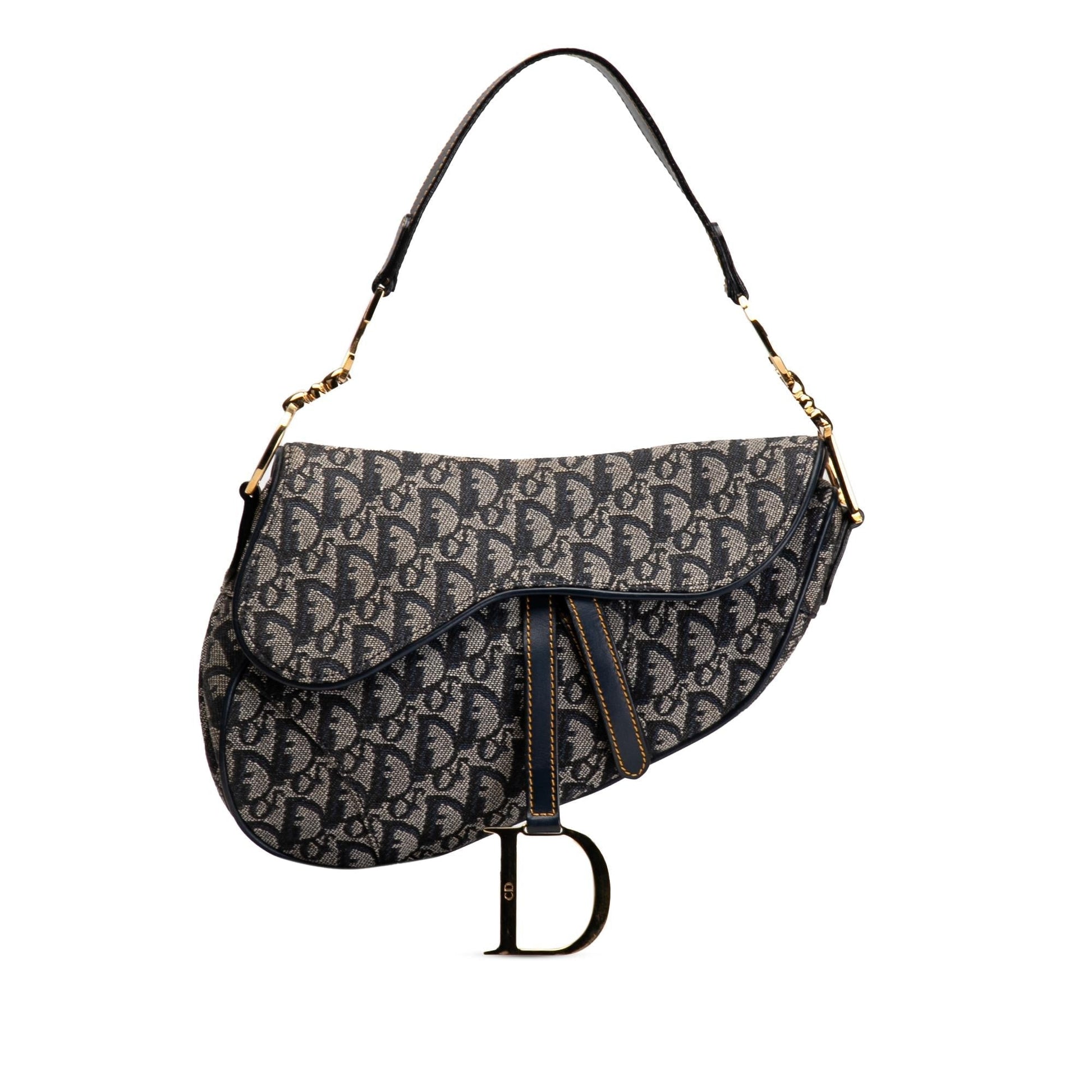 Dior Oblique Saddle Shg Ygp2Np Shoulder Bag Canvas
