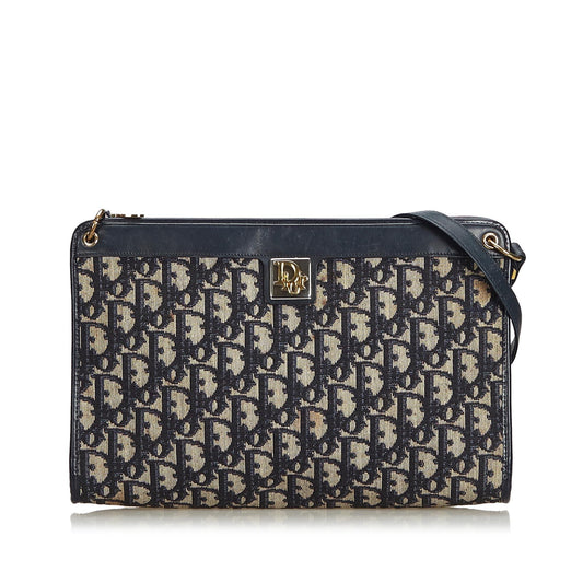 Dior Oblique Shoulder Bag Shg Canvas