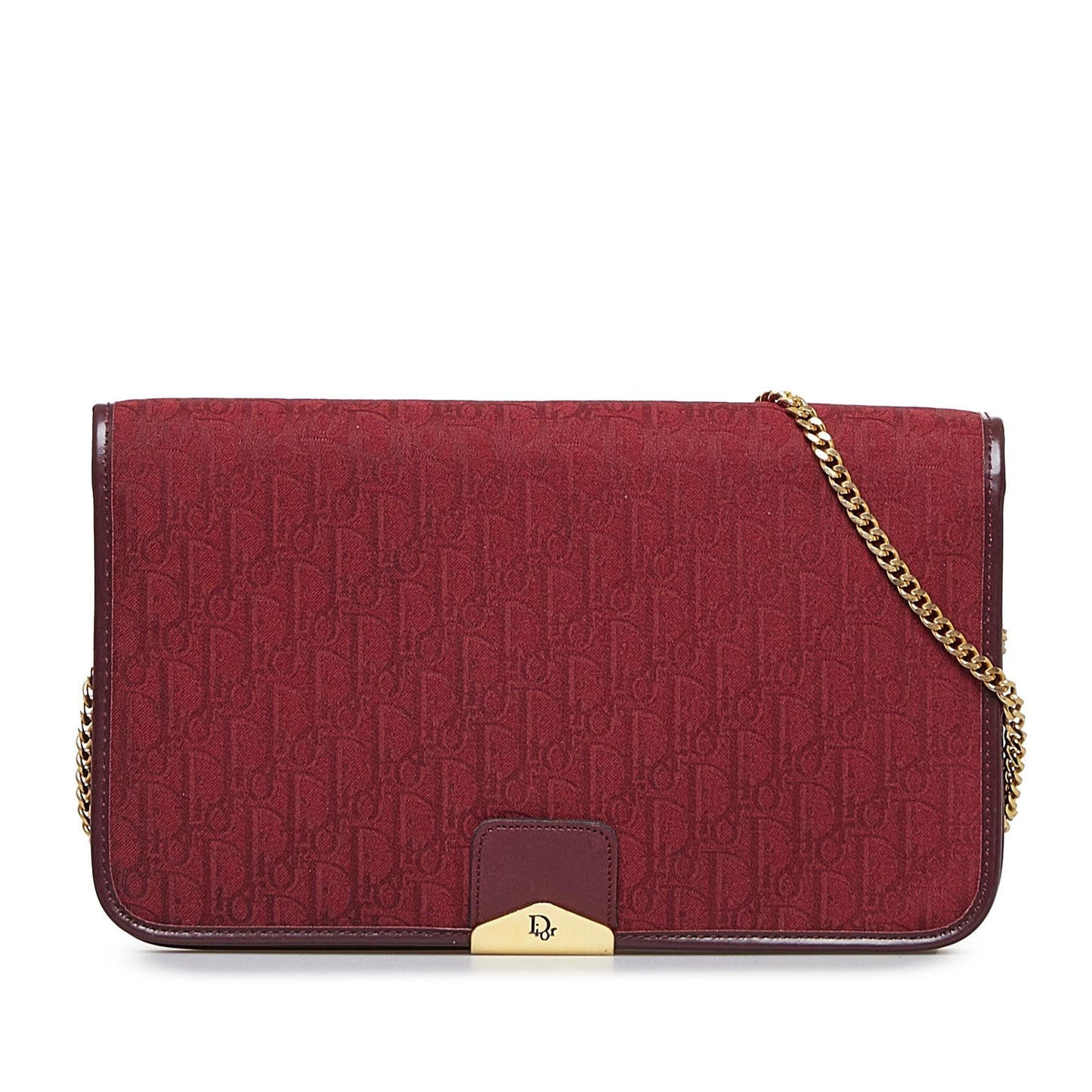 Dior Oblique Crossbody Shg Whweql Chain Crossbody Bag