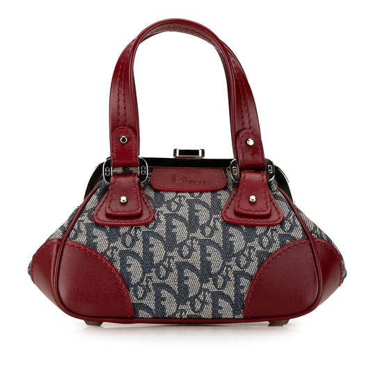 Dior Oblique Clasp Handbag Shg Lwcvyu Satchel Bag