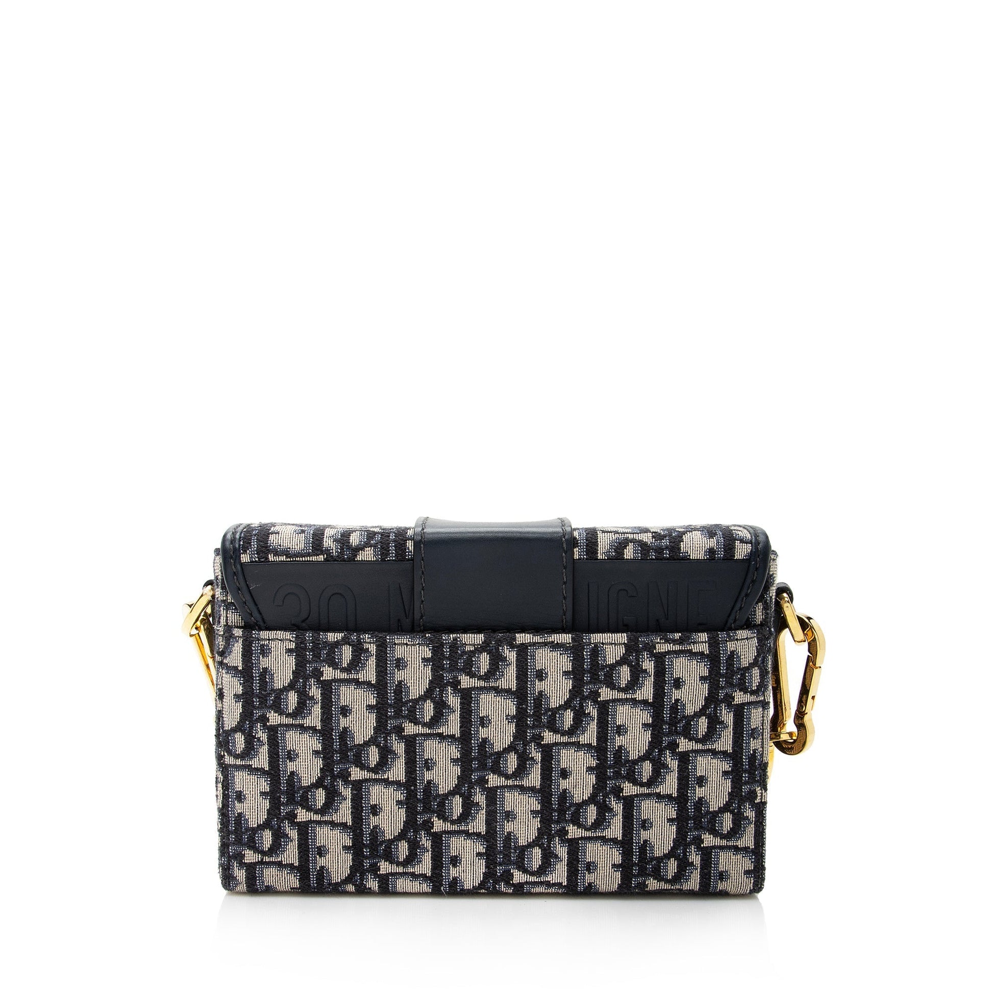 Dior Oblique Montaigne Box Shoulder Bag Shf