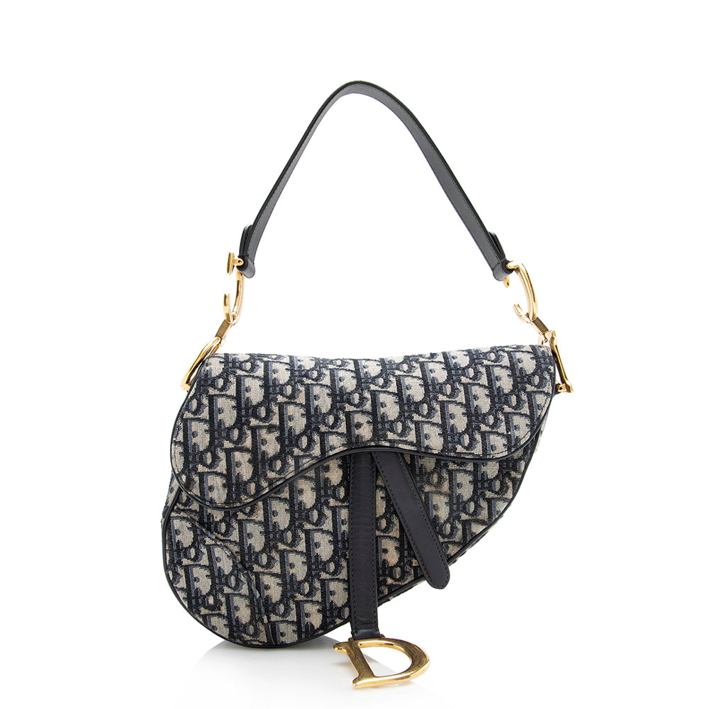 Dior Oblique Saddle Bag Shf Shoulder Bag