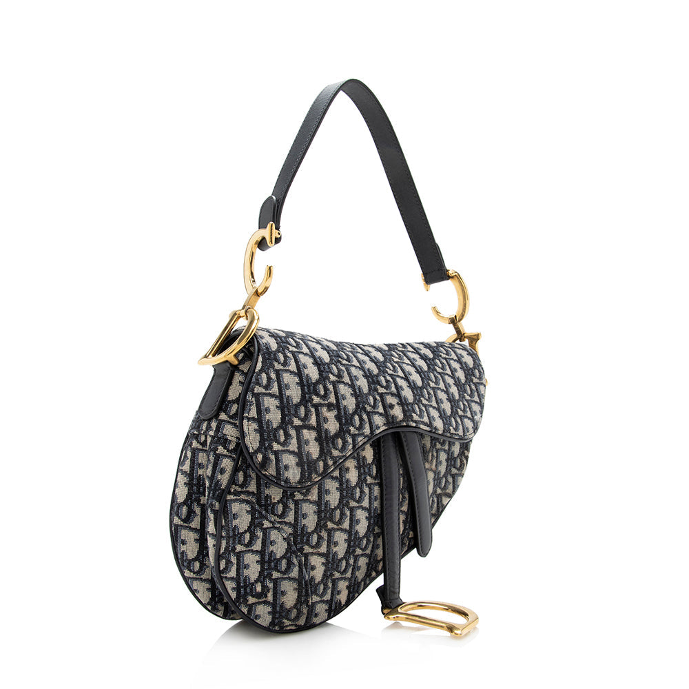 Dior Oblique Saddle Bag Shf Shoulder Bag