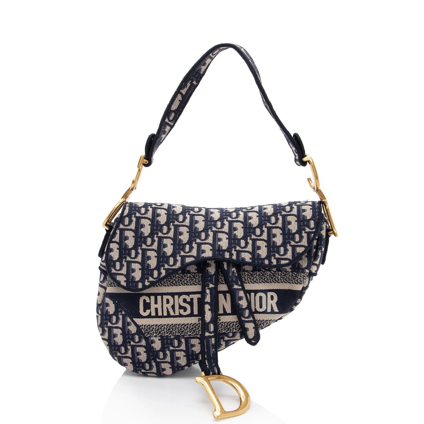 Dior Oblique Saddle Bag Shoulder Bag