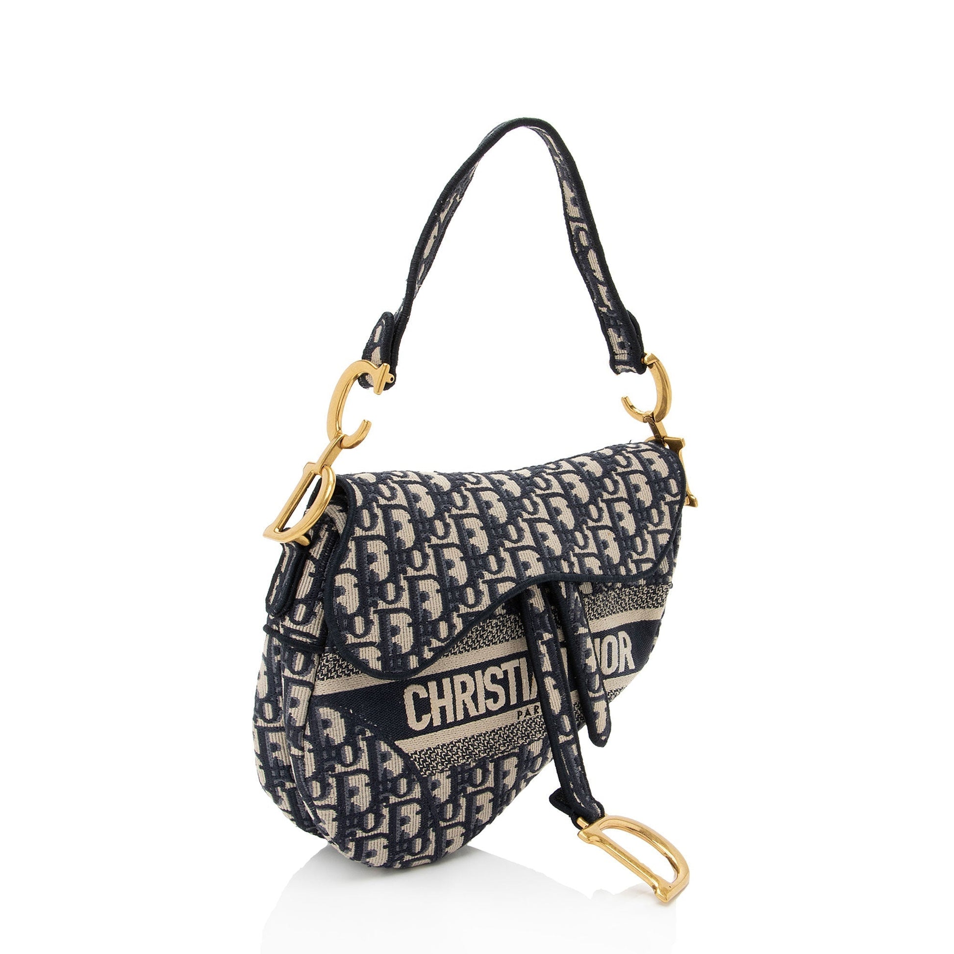 Dior Oblique Saddle Bag Shoulder Bag