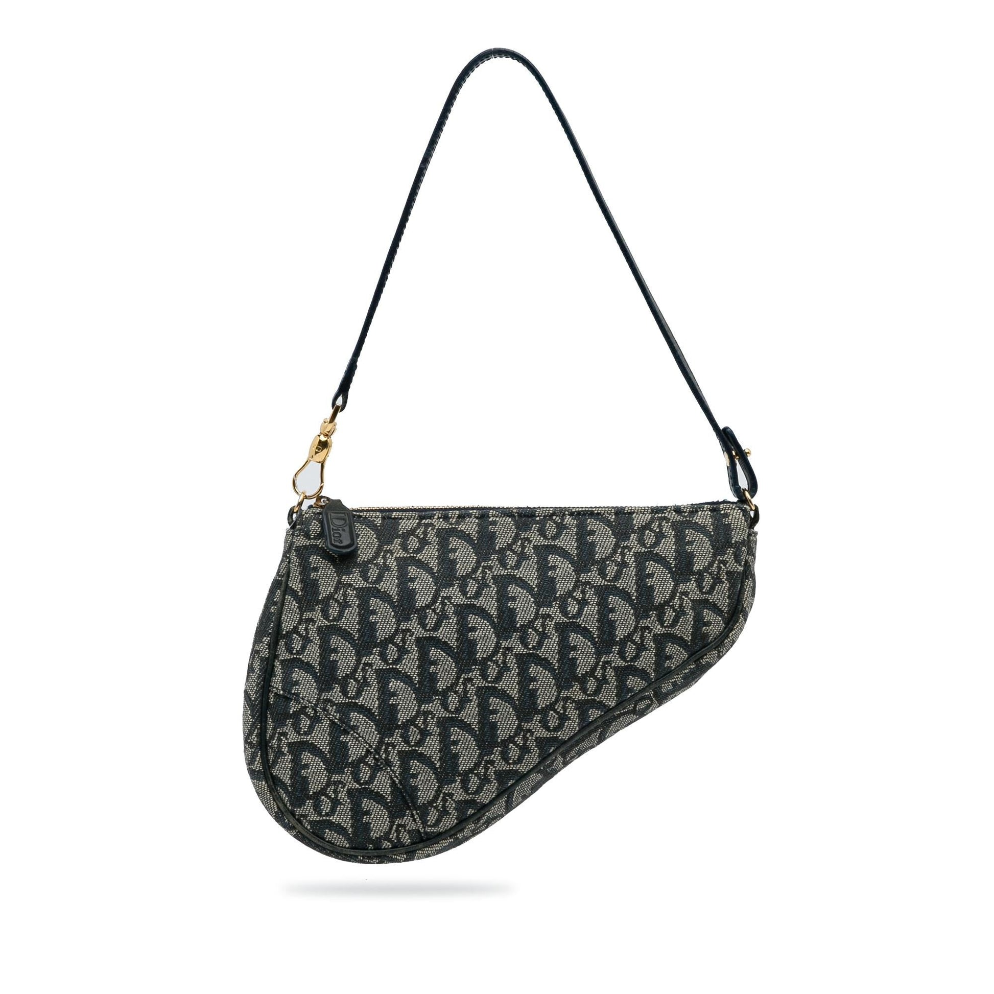 Dior Oblique Saddle Pochette Shg 7Debzr Handbag Travel Bag