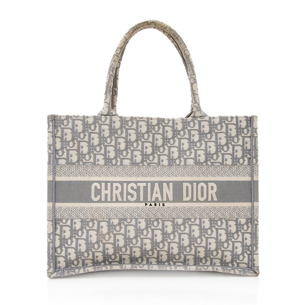 Dior Oblique Book Tote Shf Small Tote Bag