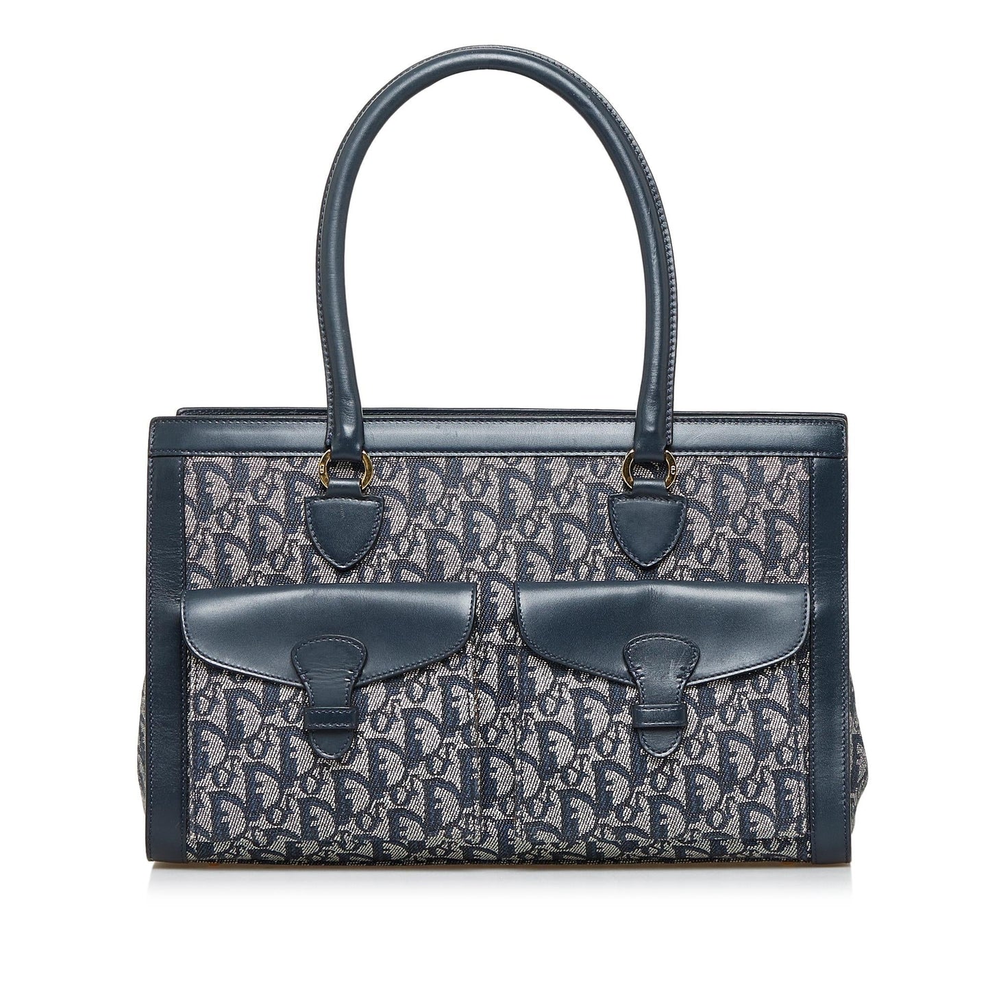 Dior Oblique Trotter Double Pocket Tote Shg Fuspb4 Tote Bag