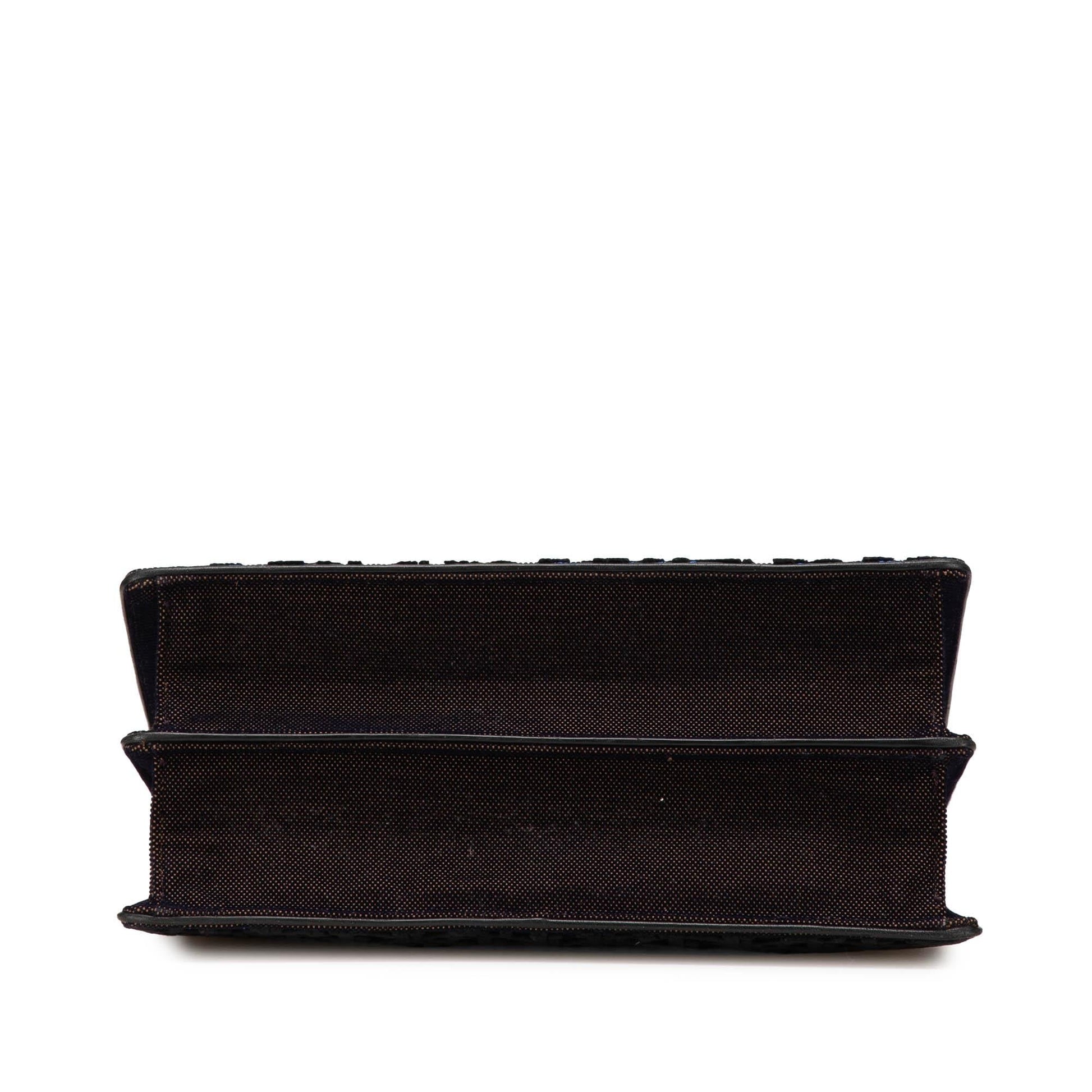 Dior Oblique Velvet ama Satchel Satchel Bag Diorama Satchel 2