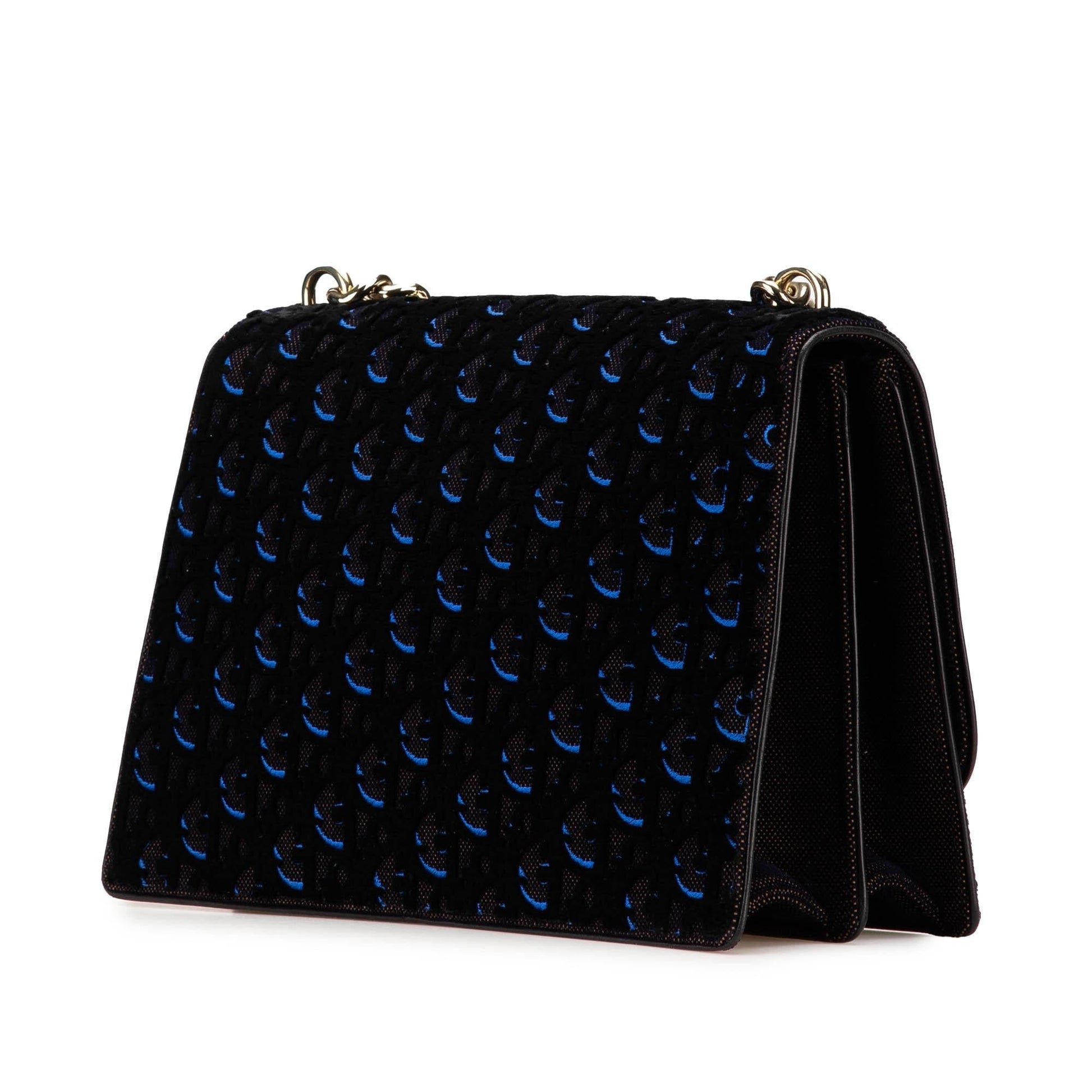 Dior Oblique Velvet ama Satchel Satchel Bag Diorama Satchel 2