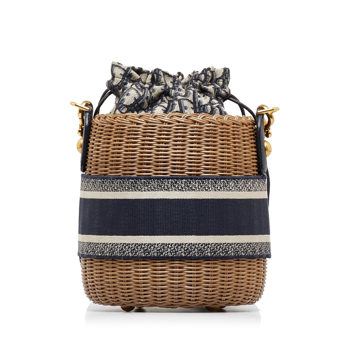 Dior Oblique Bag Shg 9Ocovk Wicker Bucket Shoulder Bag
