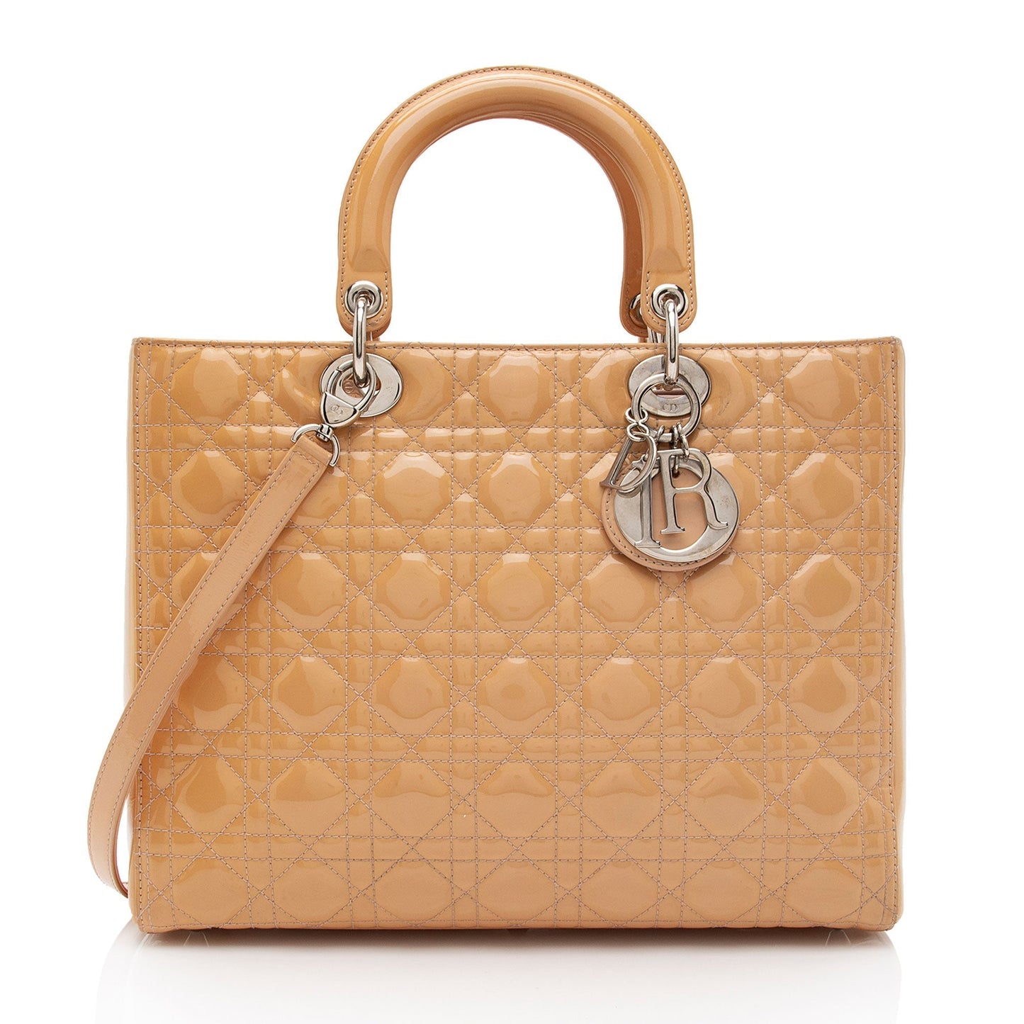 Dior Lady Tote Shf 5Hkv8U Leather Patent Large Tote Bag