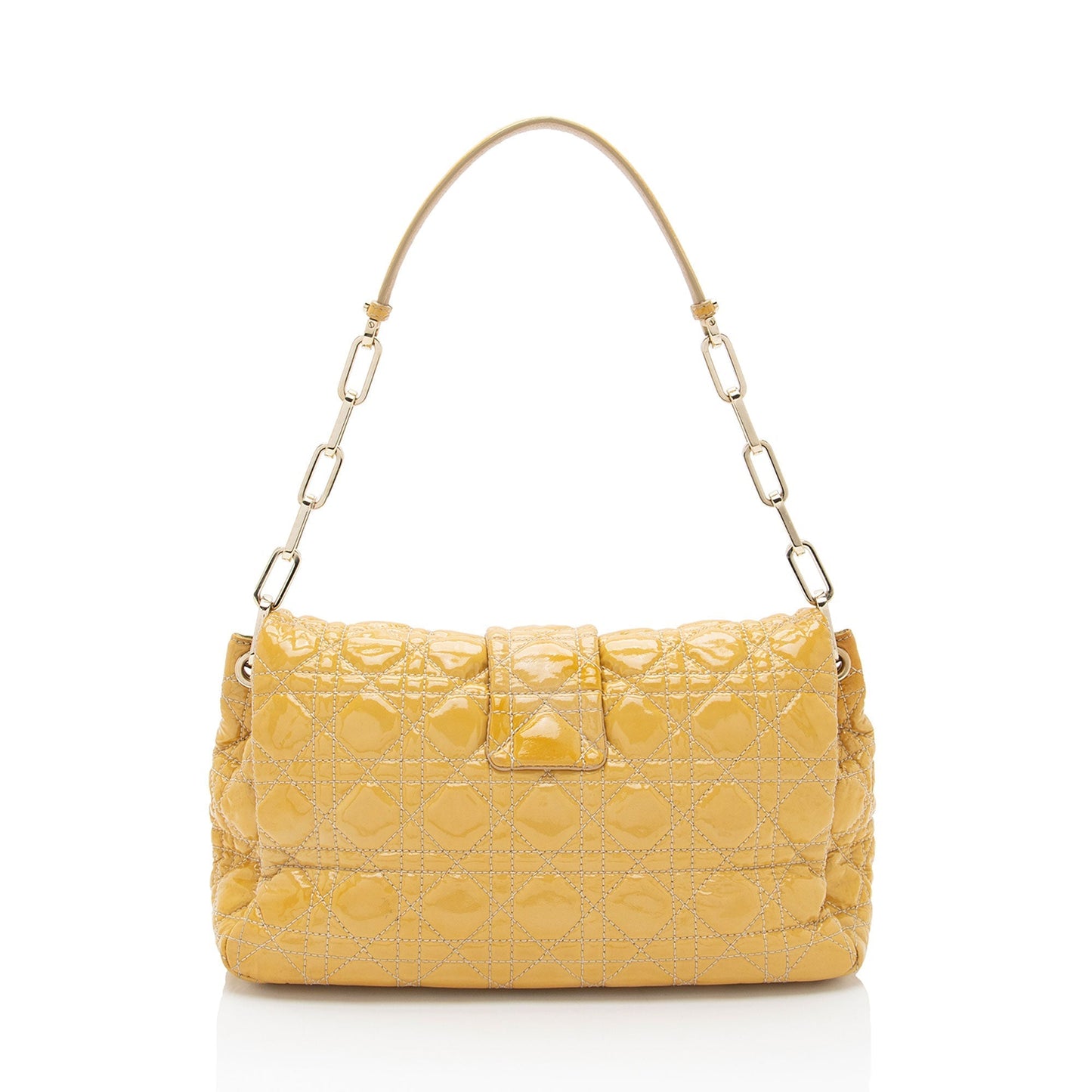 Dior New Lock Bag Final Sale Leather Patent Flap Shoulder Bag