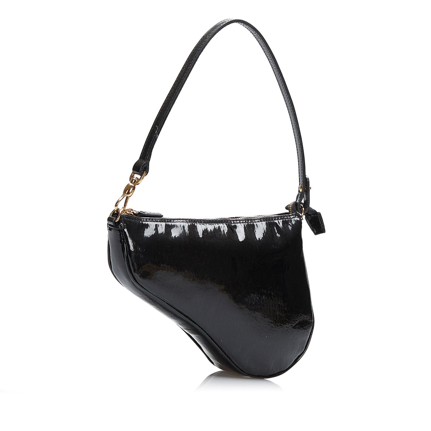 Dior Saddle Shg Dulasx Handbag Patent Mini Travel Bag