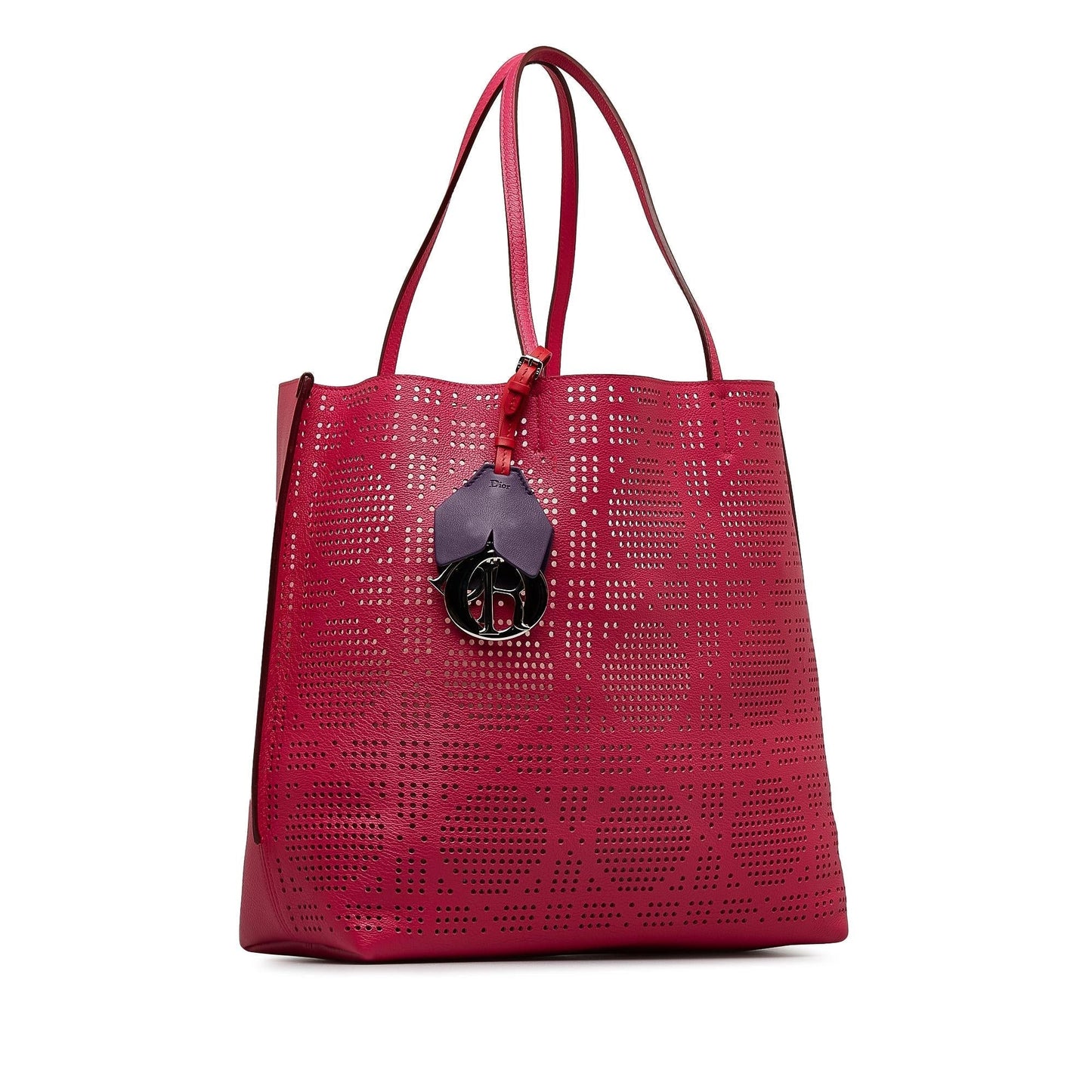 Dior Perforated Cannage iva Tote Shg Tote Bag