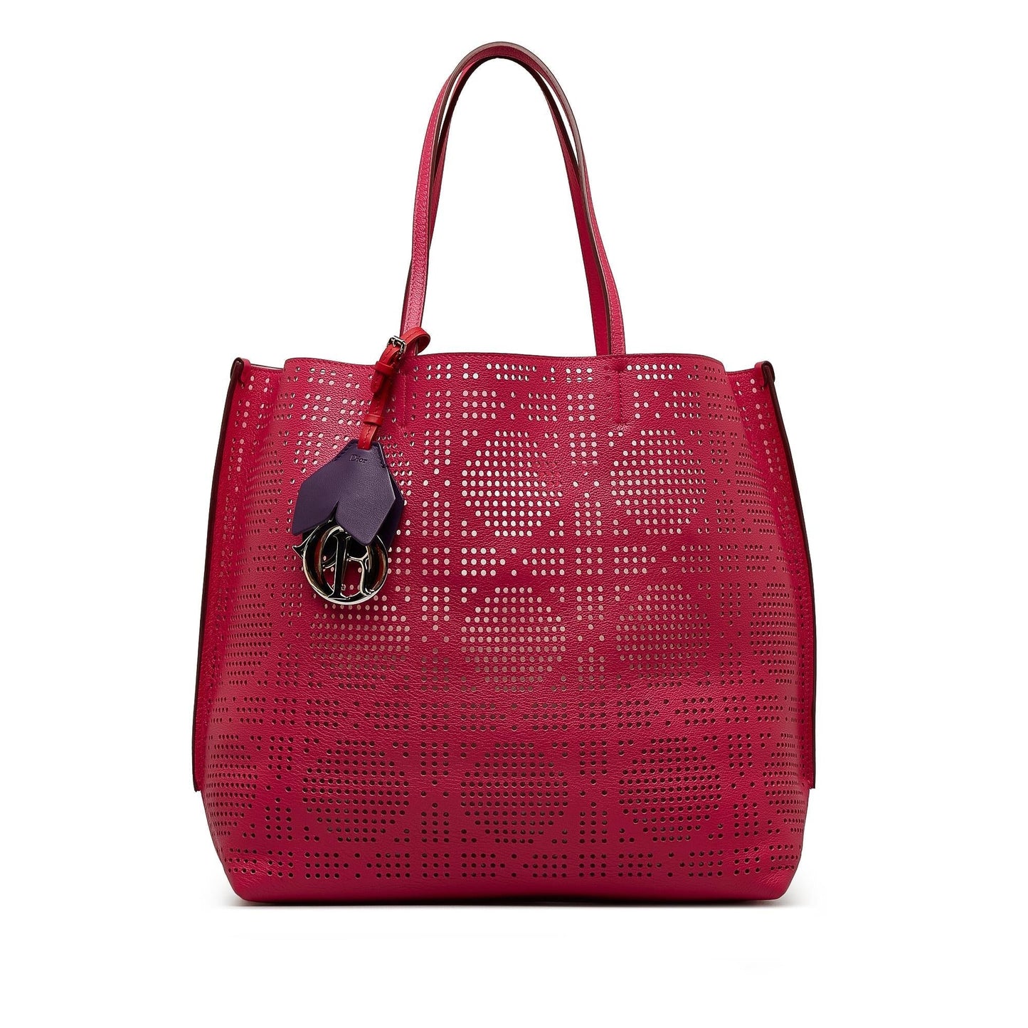 Dior Perforated Cannage iva Tote Tote Bag