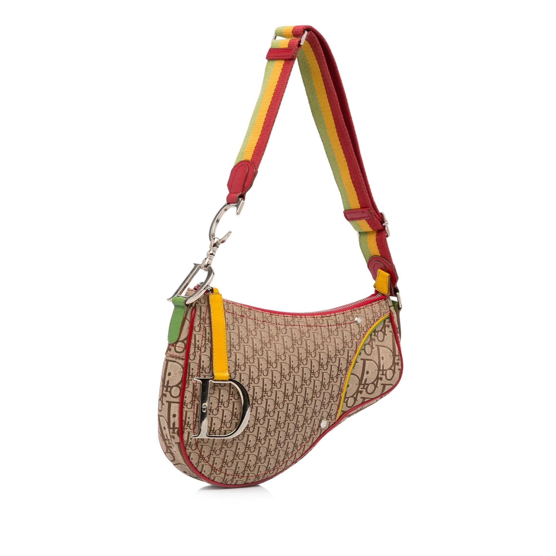 Dior Rasta Saddle Shoulder Bag Shg Fmltcv