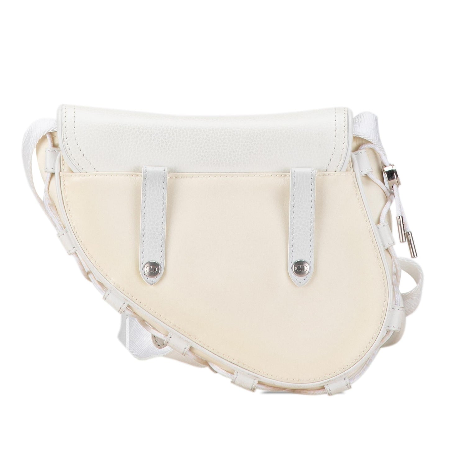 Dior Sacai Technical Fabric And Saddle Bag Leather Crossbody Bag Saddle Bag 2