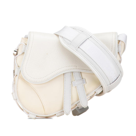 Dior Sacai Technical Fabric And Saddle Bag Leather Crossbody Bag Saddle Bag 2