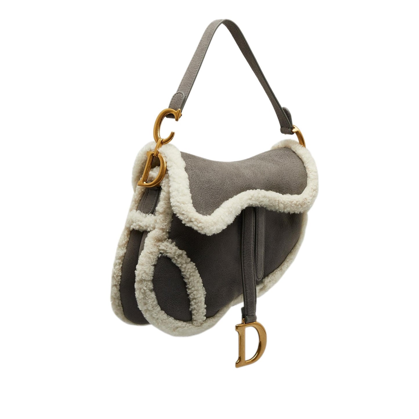 Dior Shearling Saddle Bag Shg Rquzws Shoulder Bag
