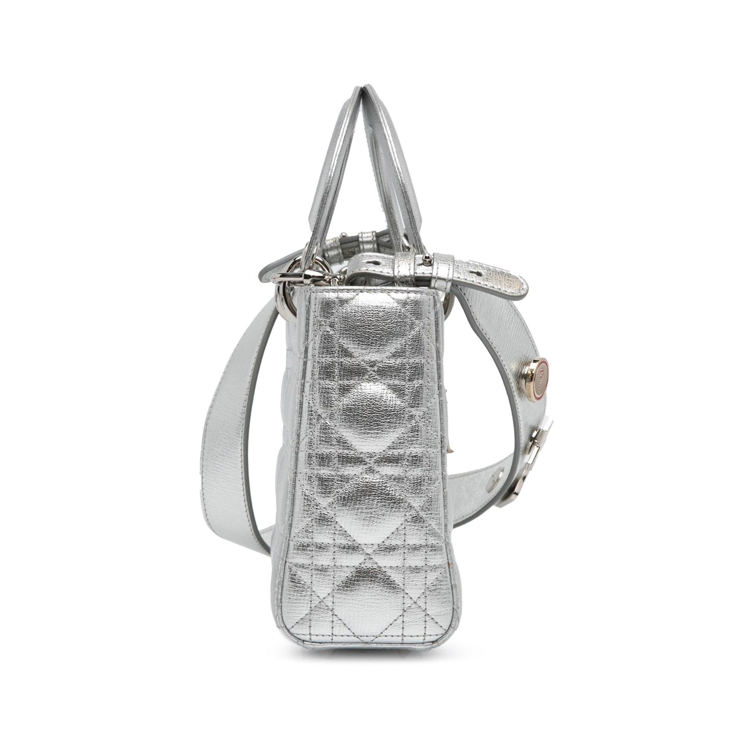 Dior Calfskin Cannage My Abc Lady Shg Xubfud Satchel Small Satchel Bag