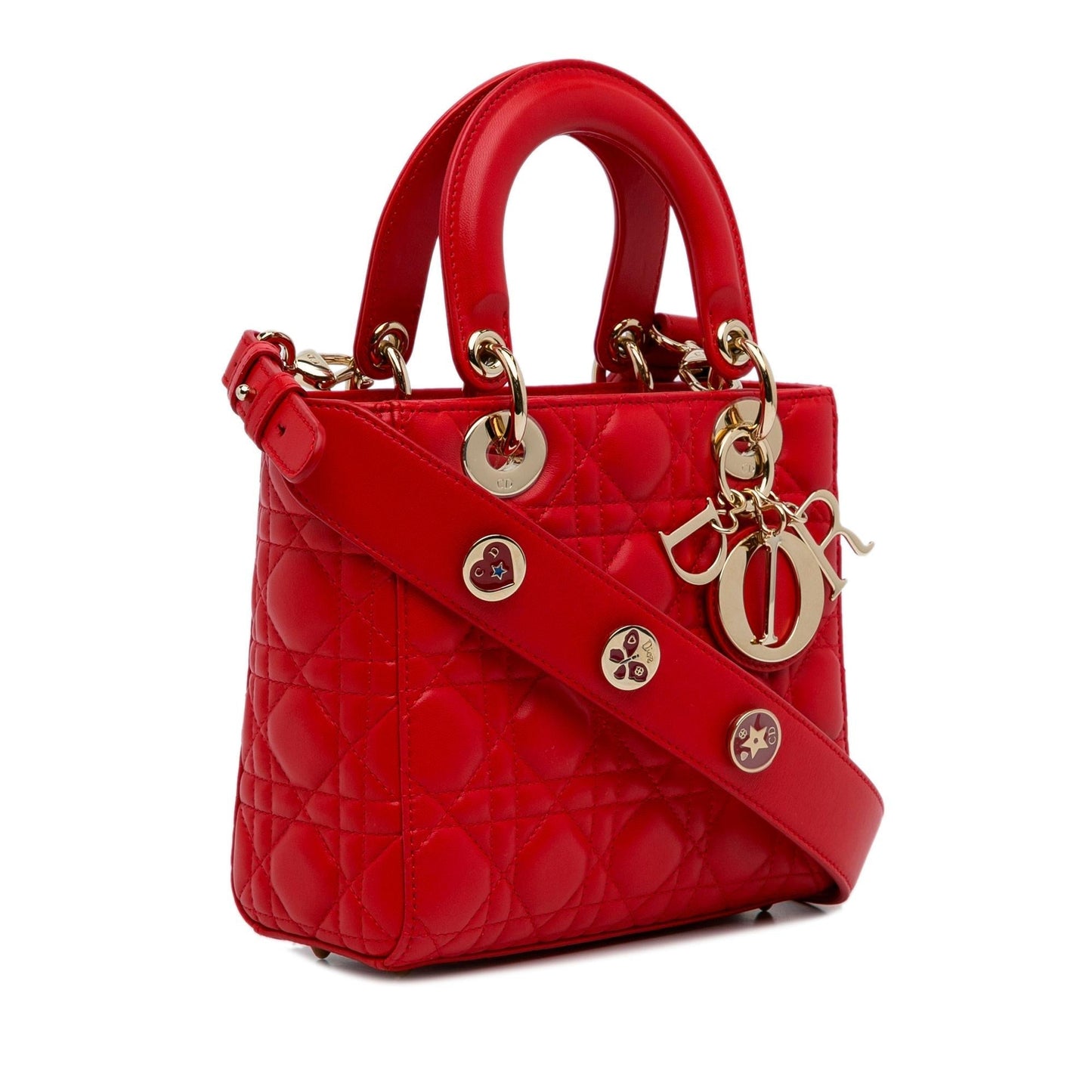 Dior Cannage Lady My Abc Shg Vptzc9 Satchel Bag Small