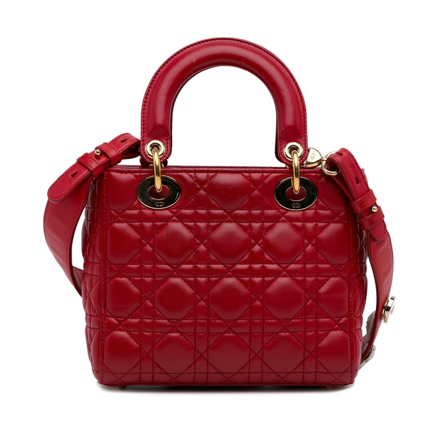 Dior Cannage Lady My Abc Shg Cebix6 Satchel Bag Small
