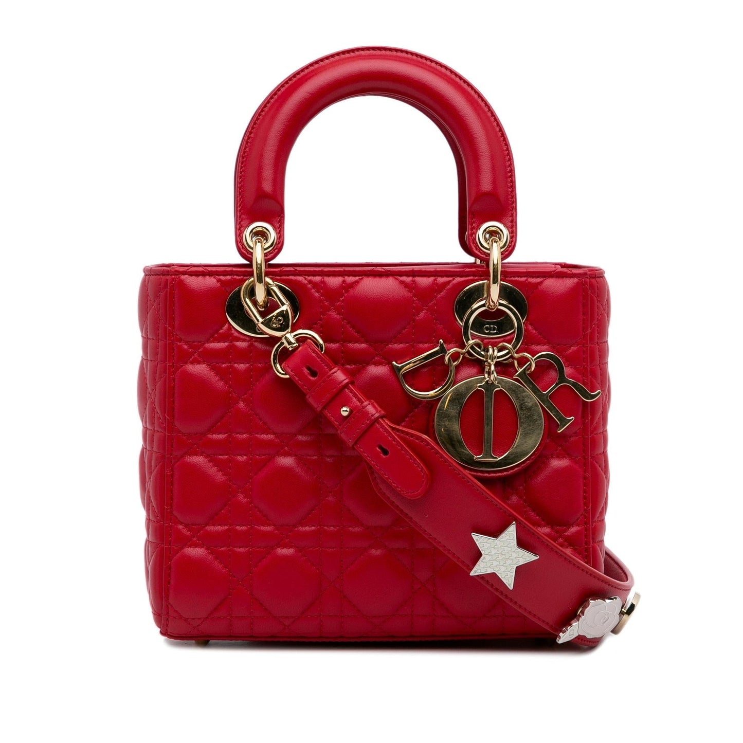Dior Cannage Lady My Abc Shg 03C4U0 Satchel Bag Small