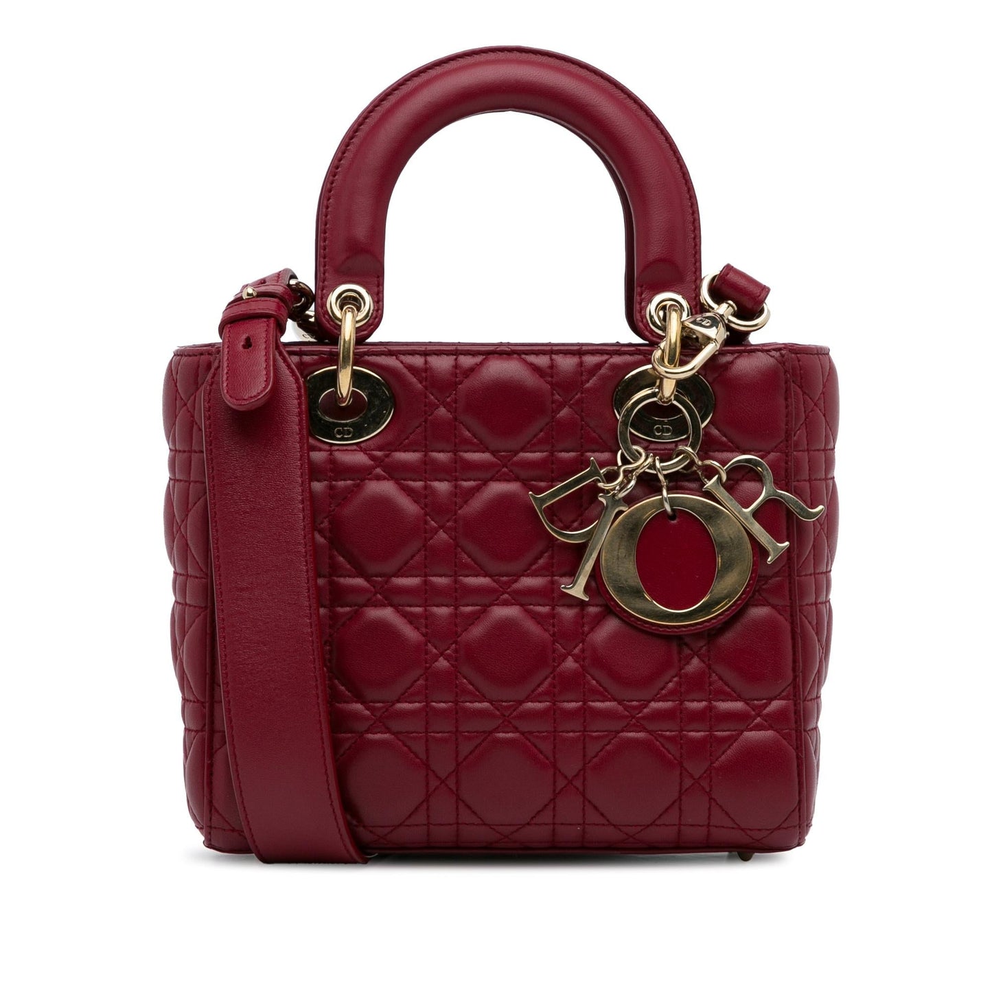 Dior Cannage Lady My Abc Shg 440Ts9 Satchel Bag Small