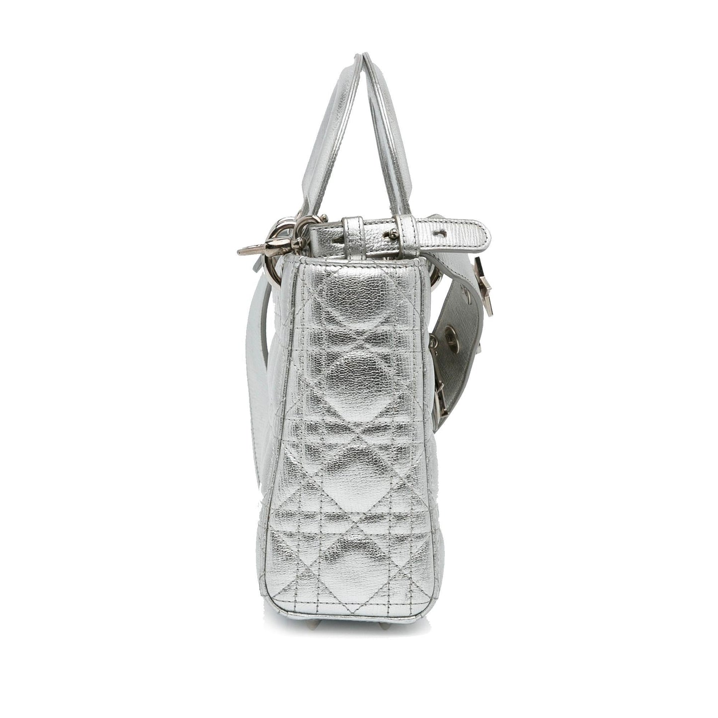 Dior Cannage Lady My Abc Shg Dznt37 Satchel Bag Small