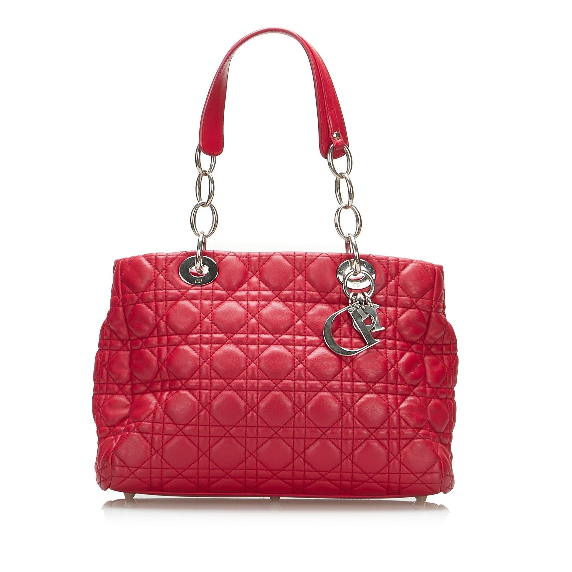 Dior Cannage Lady Soft Shopping Tote Shg Hbqtff Small Tote Bag