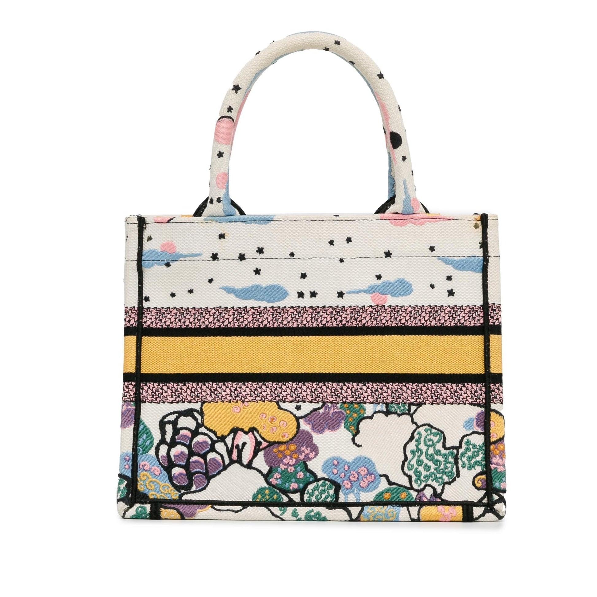 Dior Ciel De Reve Book Tote Shg Twrsqk Small Tote Bag