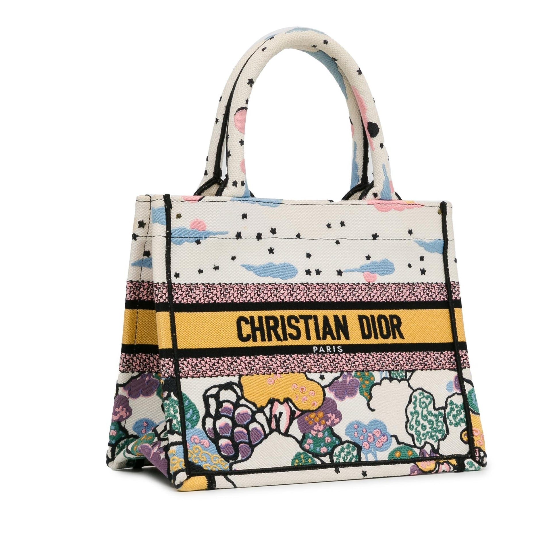 Dior Ciel De Reve Book Tote Shg Twrsqk Small Tote Bag