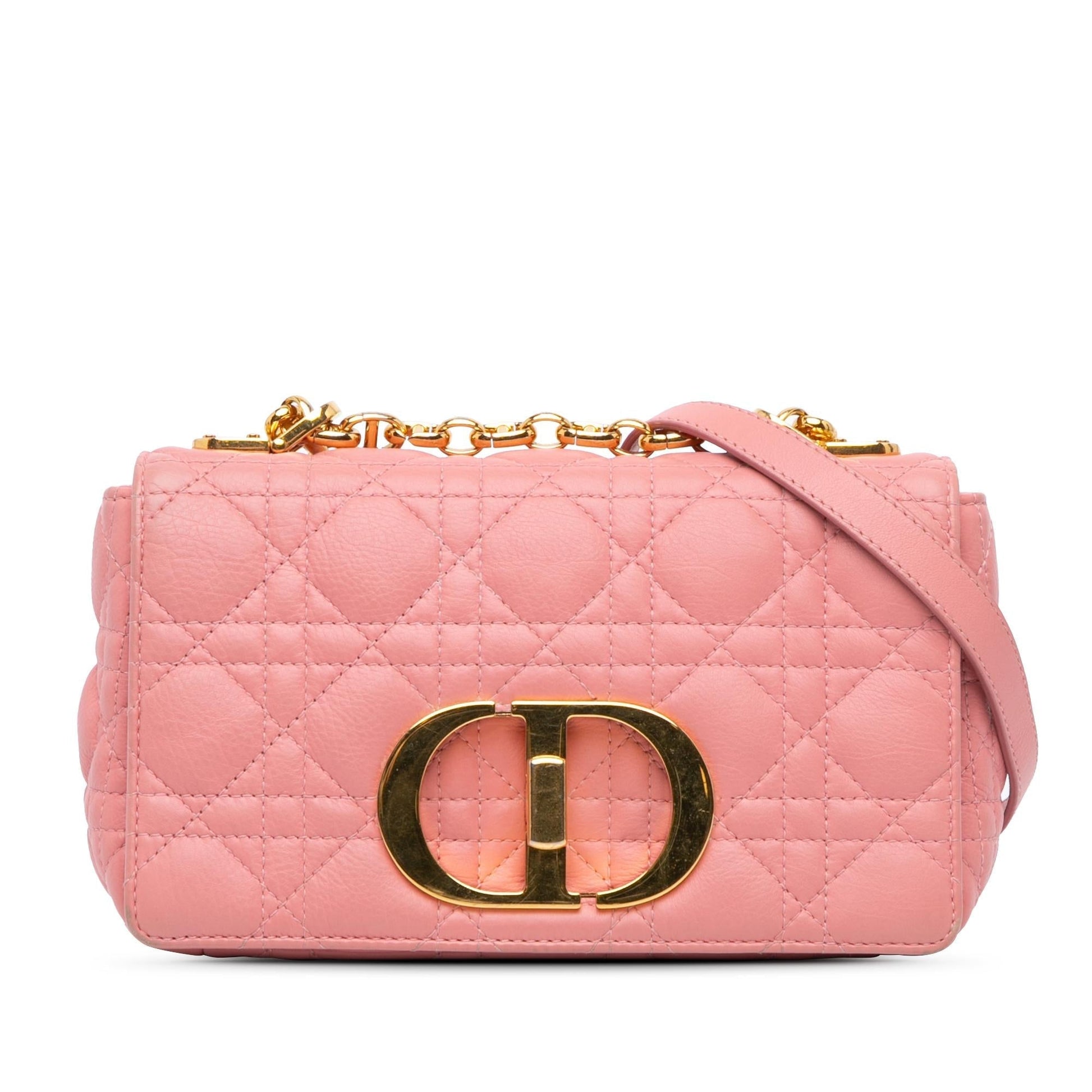 Dior Grained Calfskin Cannage Caro Bag Small Crossbody Bag Caro Bag 1