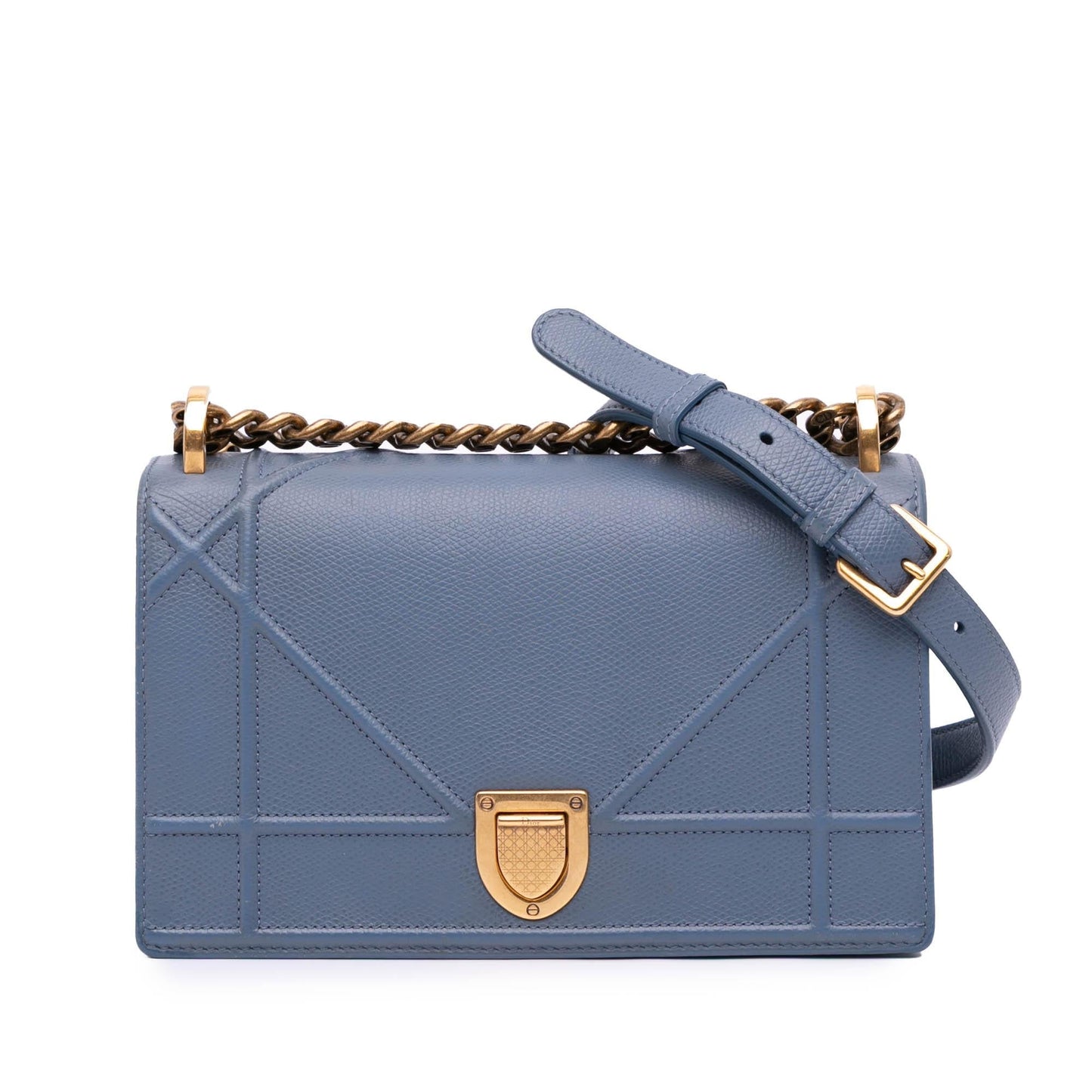 Dior Grained Calfskin ama Crossbody Bag Small Flap Diorama Flap 2