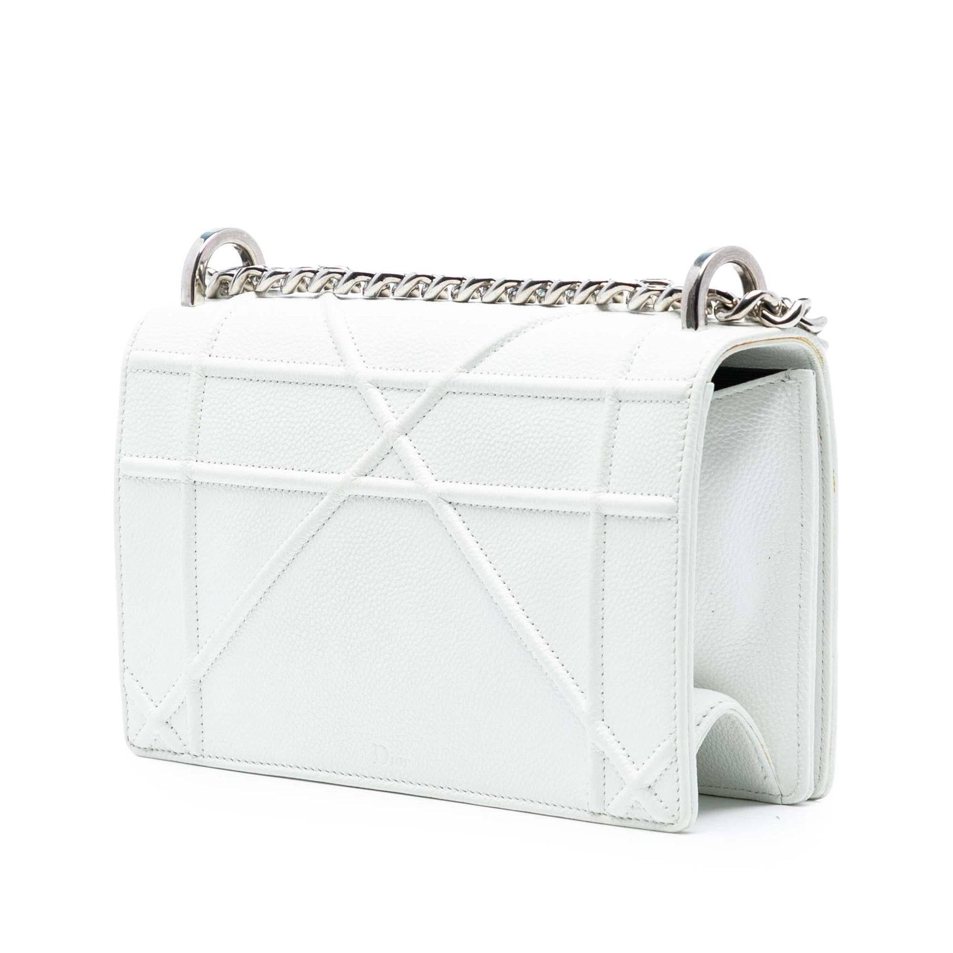 Dior Grained Calfskin ama Crossbody Bag Small Flap Diorama Flap 7
