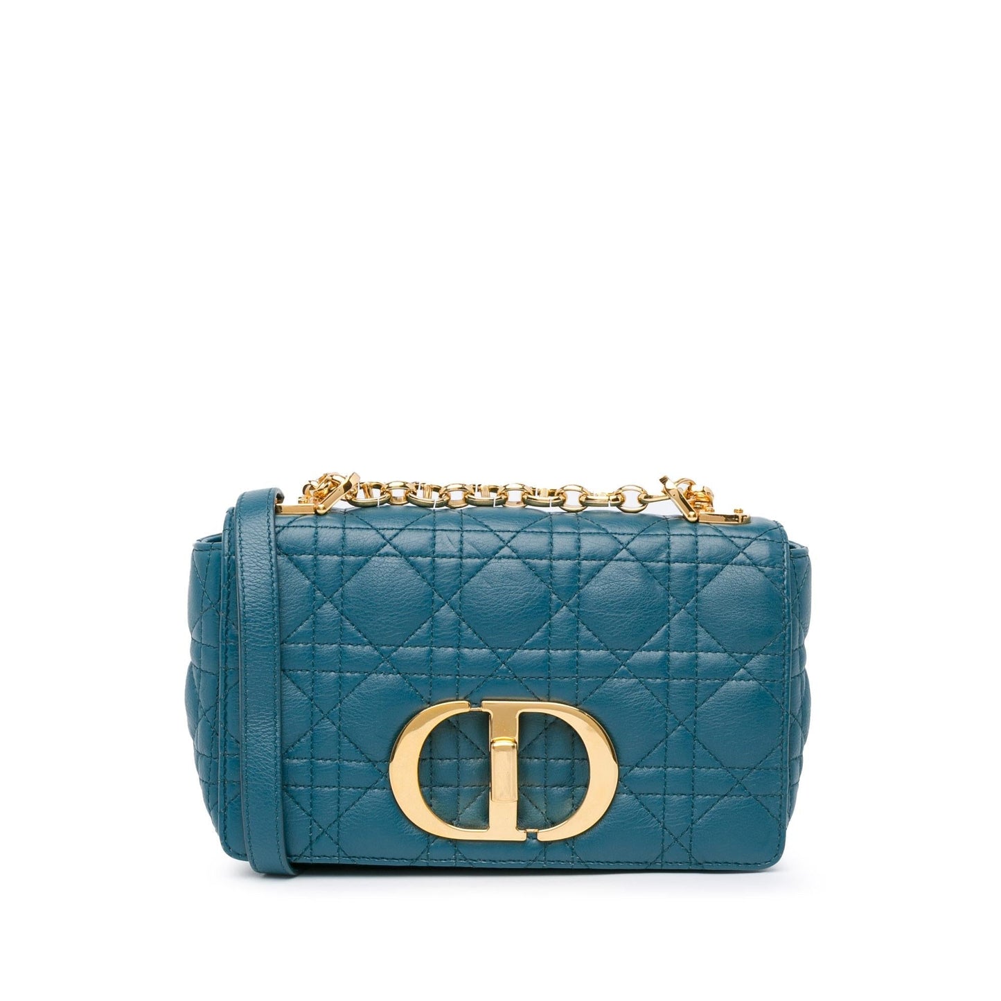 Dior Cannage Caro Crossbody Shg Spebne Lambskin Small Crossbody Bag