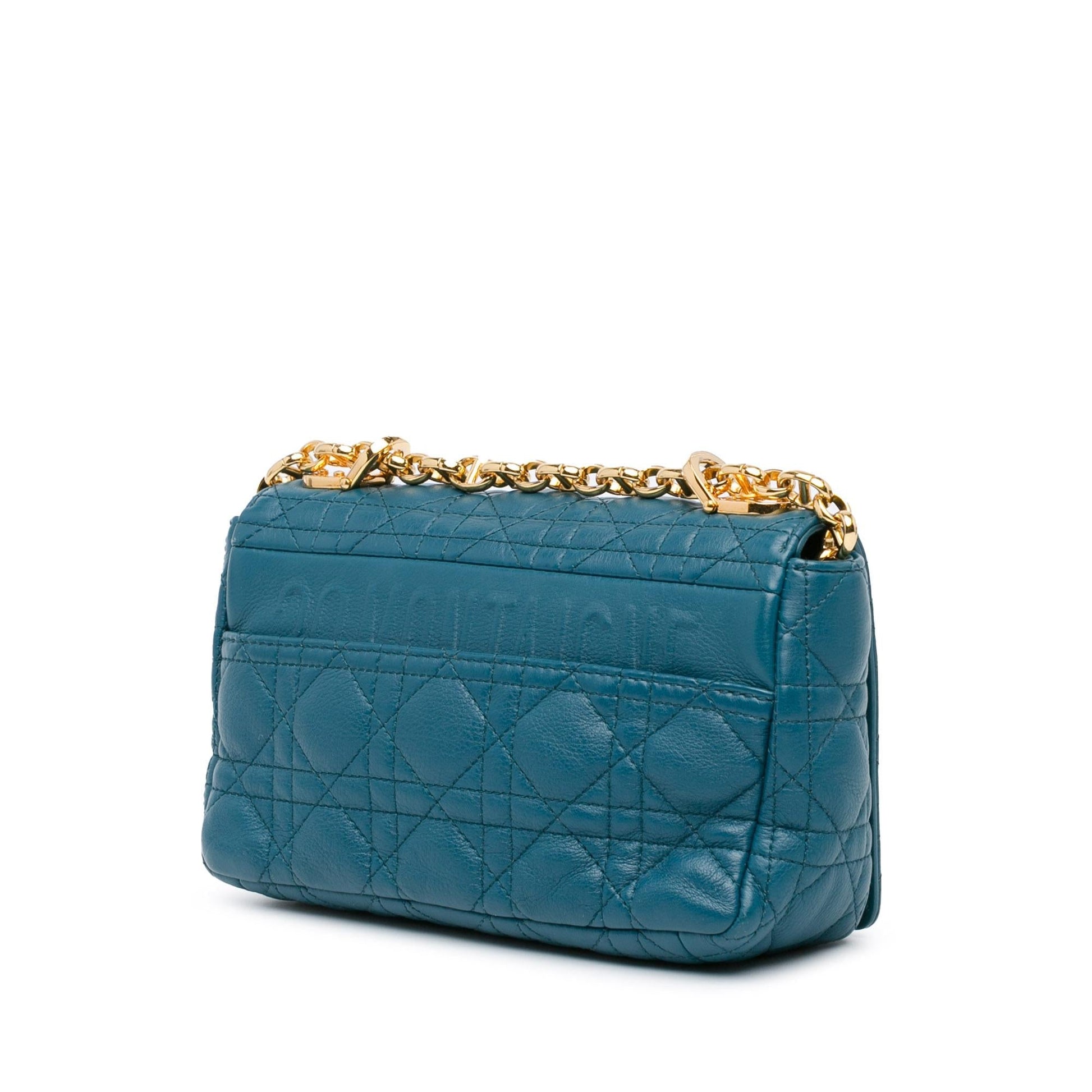 Dior Cannage Caro Crossbody Lambskin Small Crossbody Bag Cannage Caro Crossbody