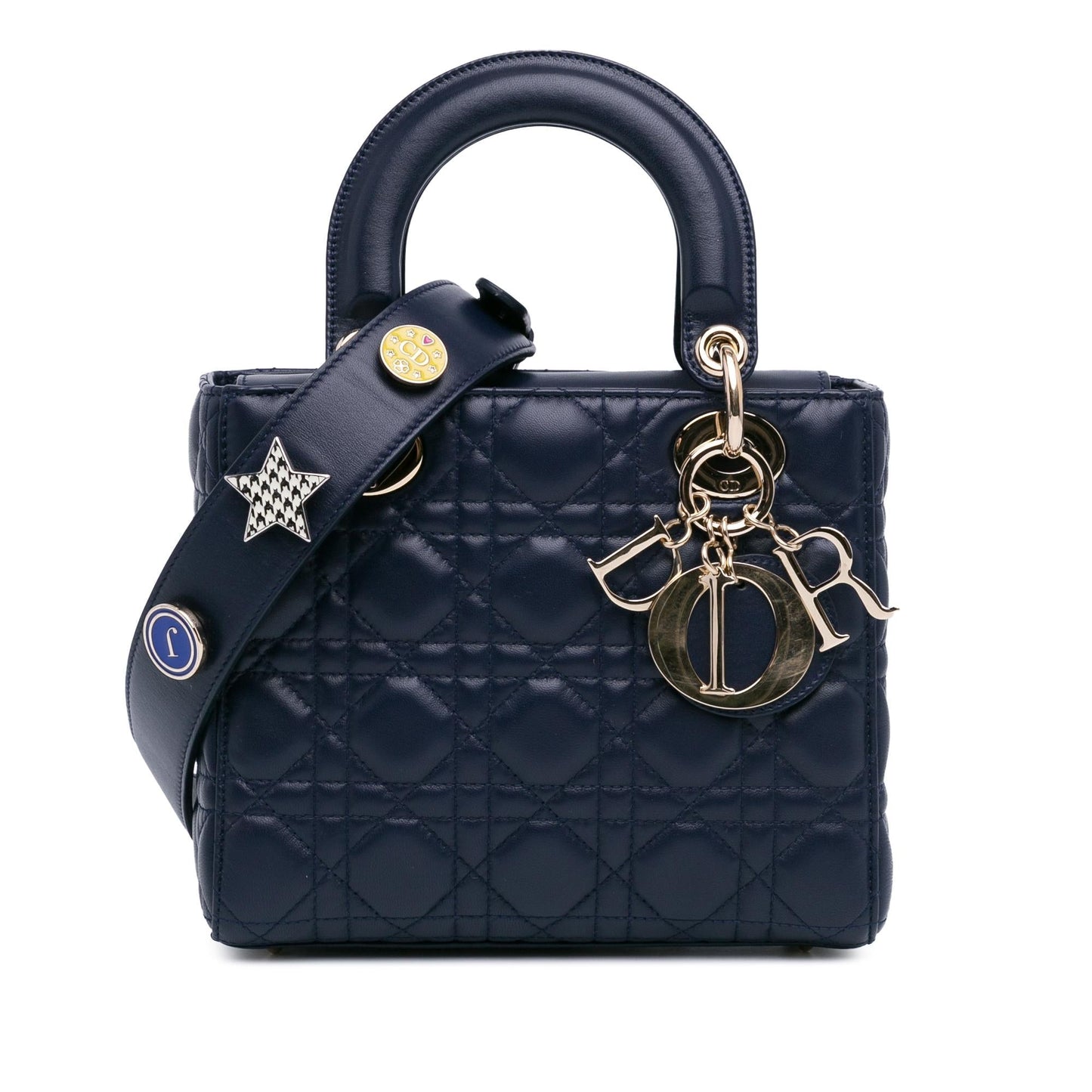 Dior Cannage Lucky Badges My Lady Shg Rlu8Lg Satchel Lambskin Small Satchel Bag