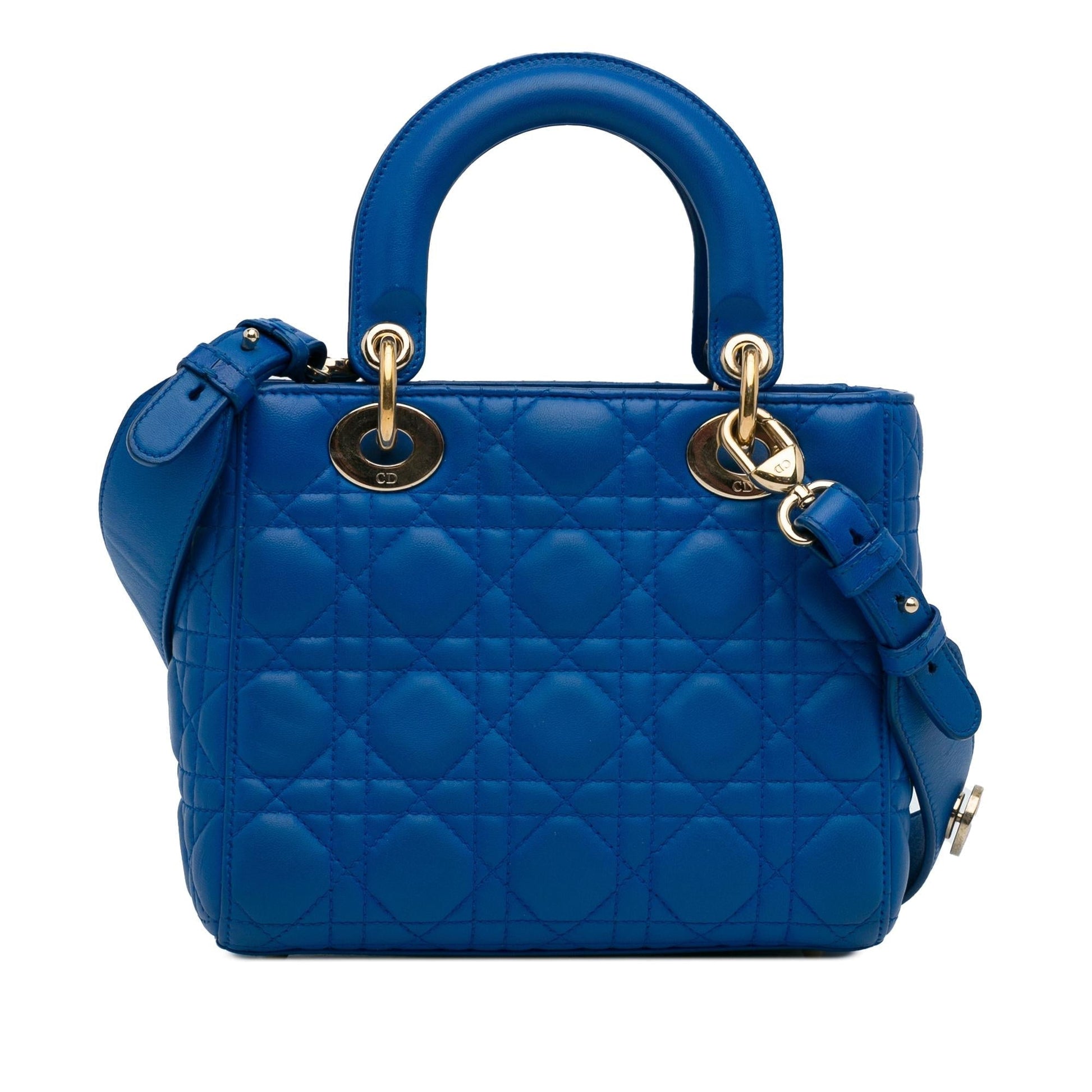 Dior Cannage My Abc Lady Satchel Bag Lambskin Small 2