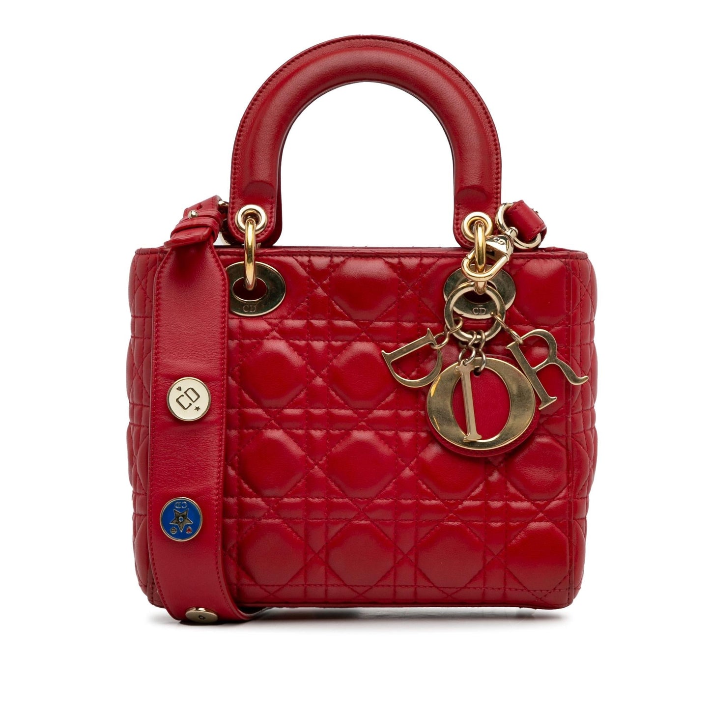 Dior Cannage My Abc Lady Shg J6Pz6W Satchel Bag Lambskin Small