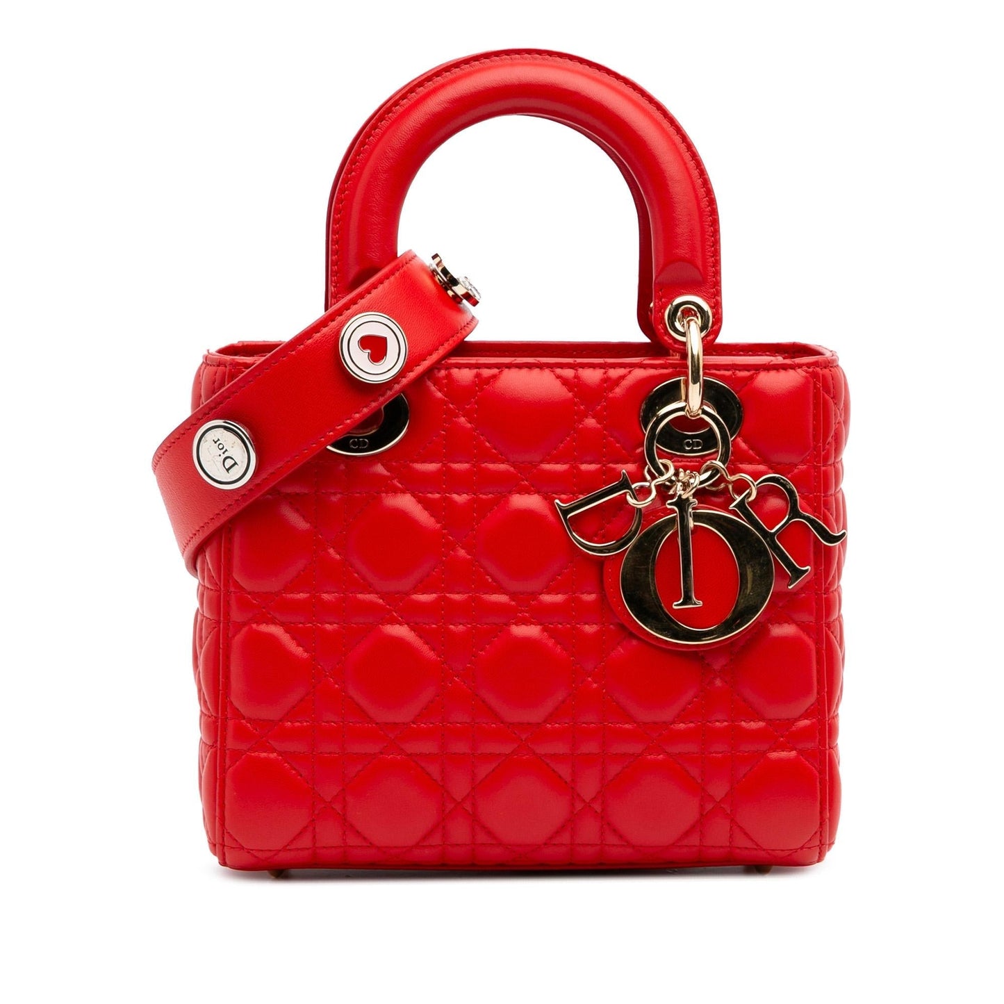Dior Cannage My Abc Lady Satchel Bag Lambskin Small Lady Dior 3