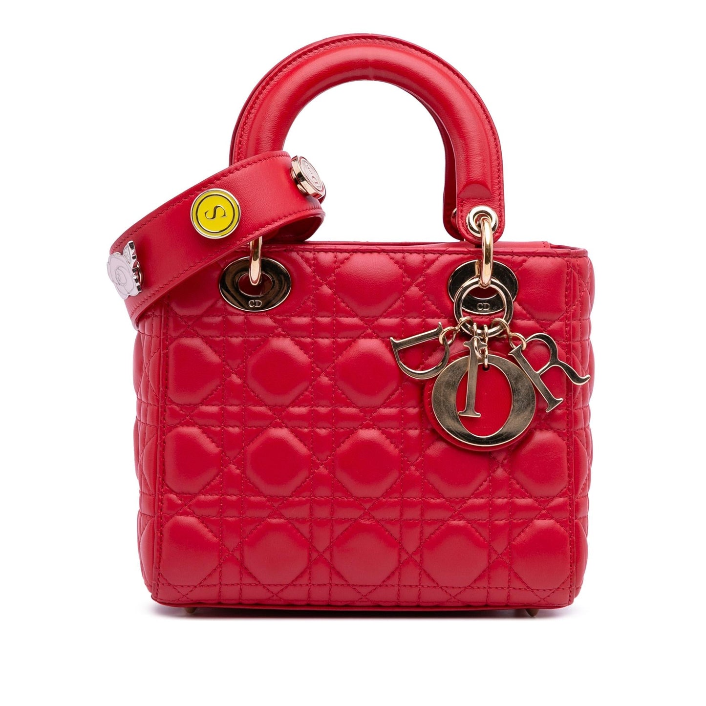 Dior Cannage My Abc Lady Satchel Bag Lambskin Small Lady Dior 5