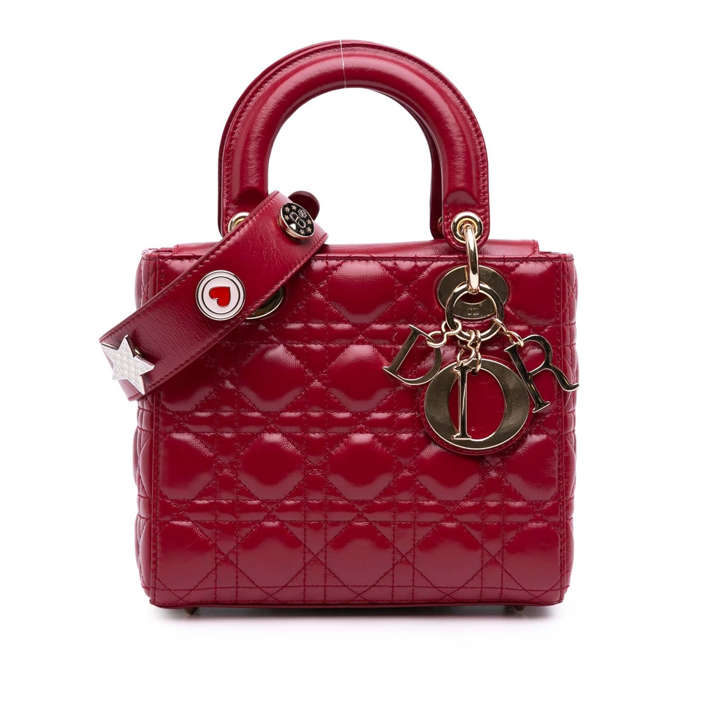 Dior Cannage My Abc Lady Satchel Bag Lambskin Small Lady Dior 9