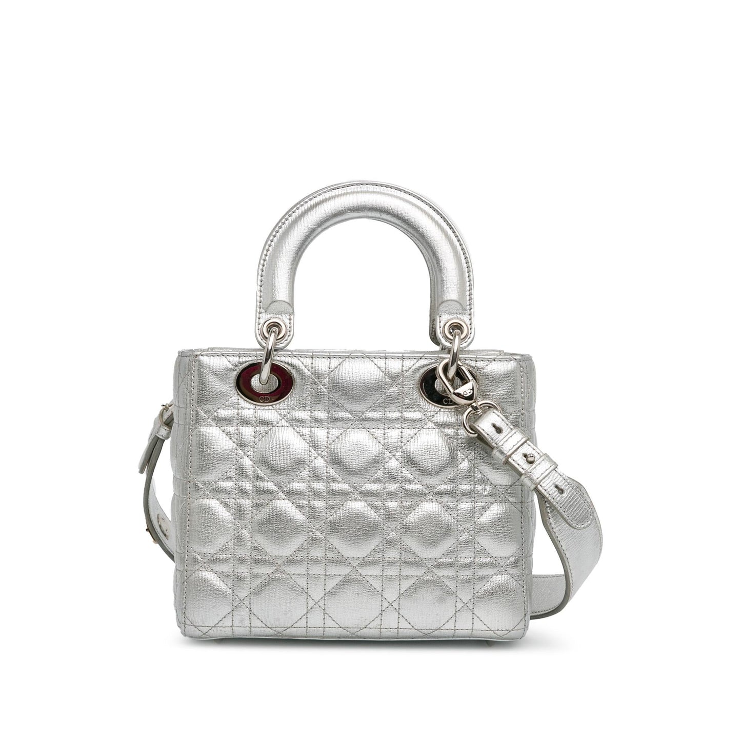 Dior Cannage My Lady Lucky Badges Shg Umpftg Satchel Lambskin Small Satchel Bag