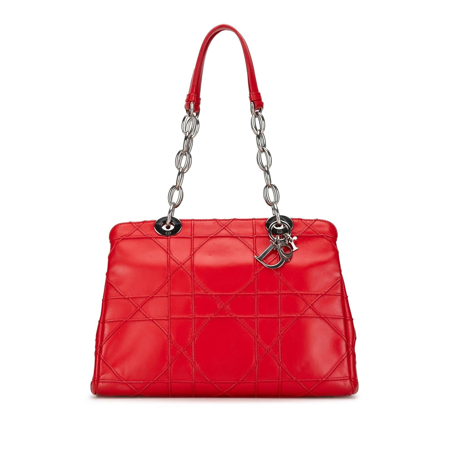 Dior Cannage Soft Shopping Tote Shg Nnborz Lambskin Small Zip Tote Bag