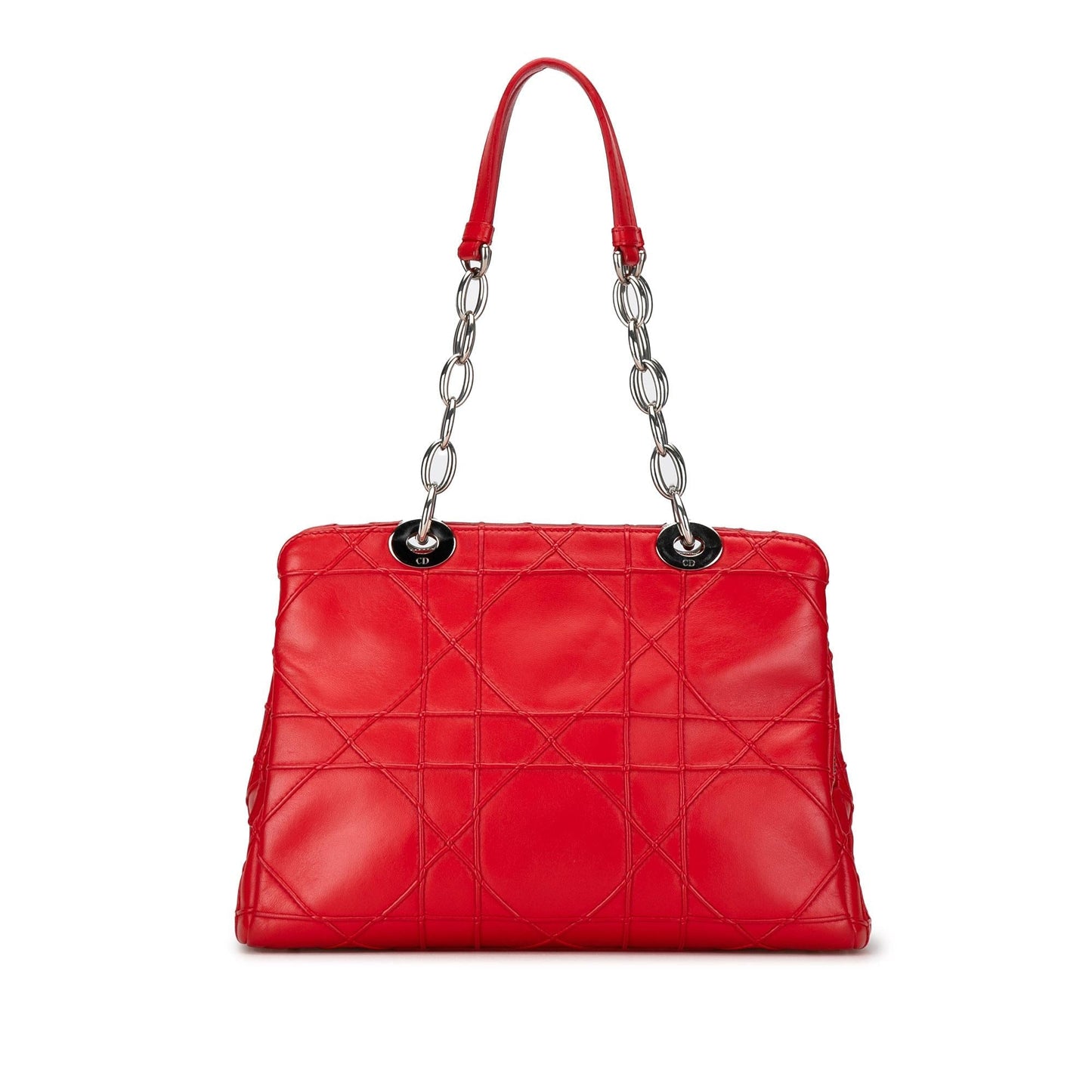 Dior Cannage Soft Shopping Tote Shg Ovmmg5 Lambskin Small Zip Tote Bag