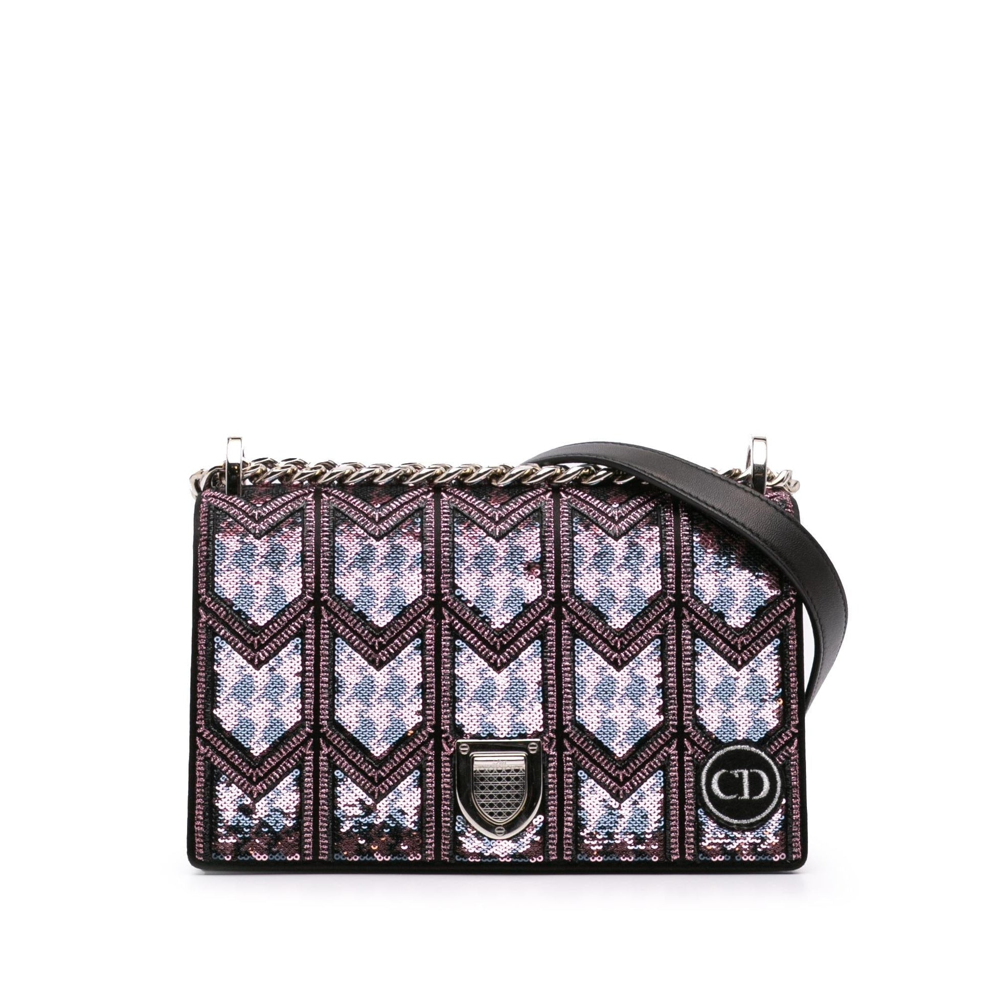 Dior Sequin ama Crossbody Small Embroidered Crossbody Bag